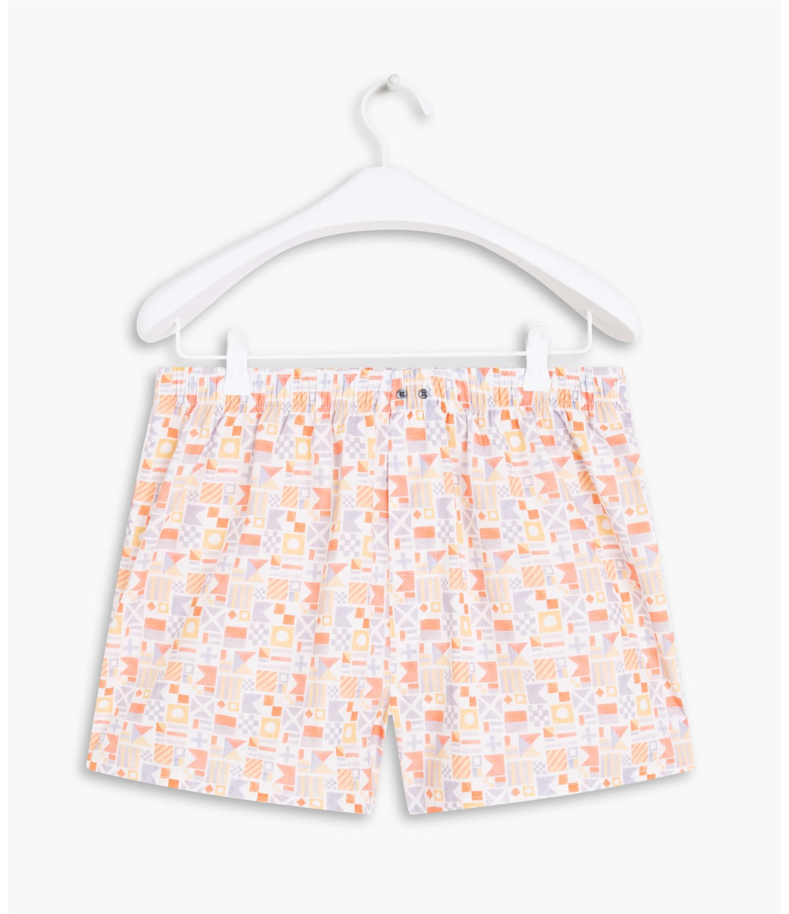 Boxer Bandeiras Maritmas Branco