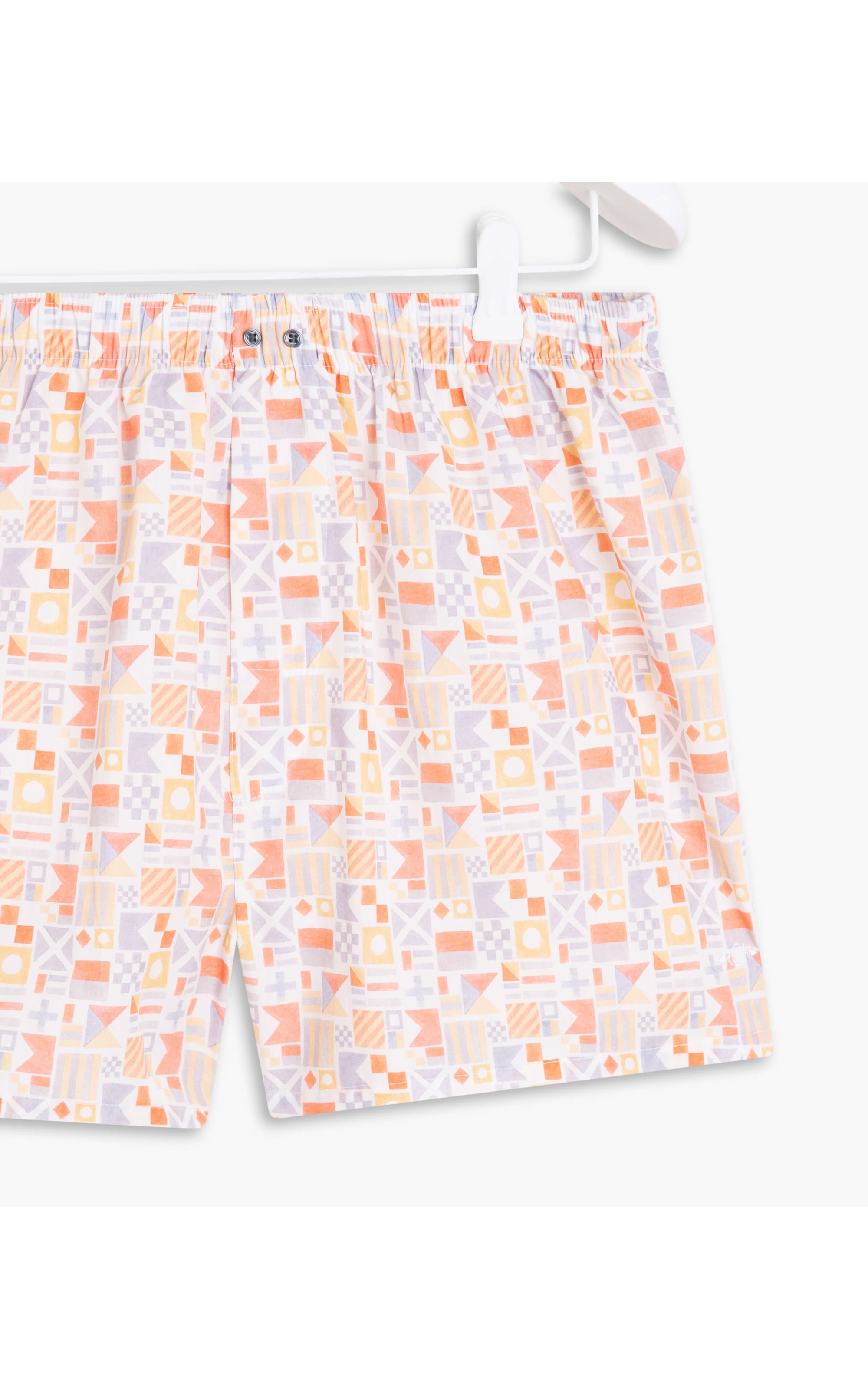 Boxer Bandeiras Maritmas Branco