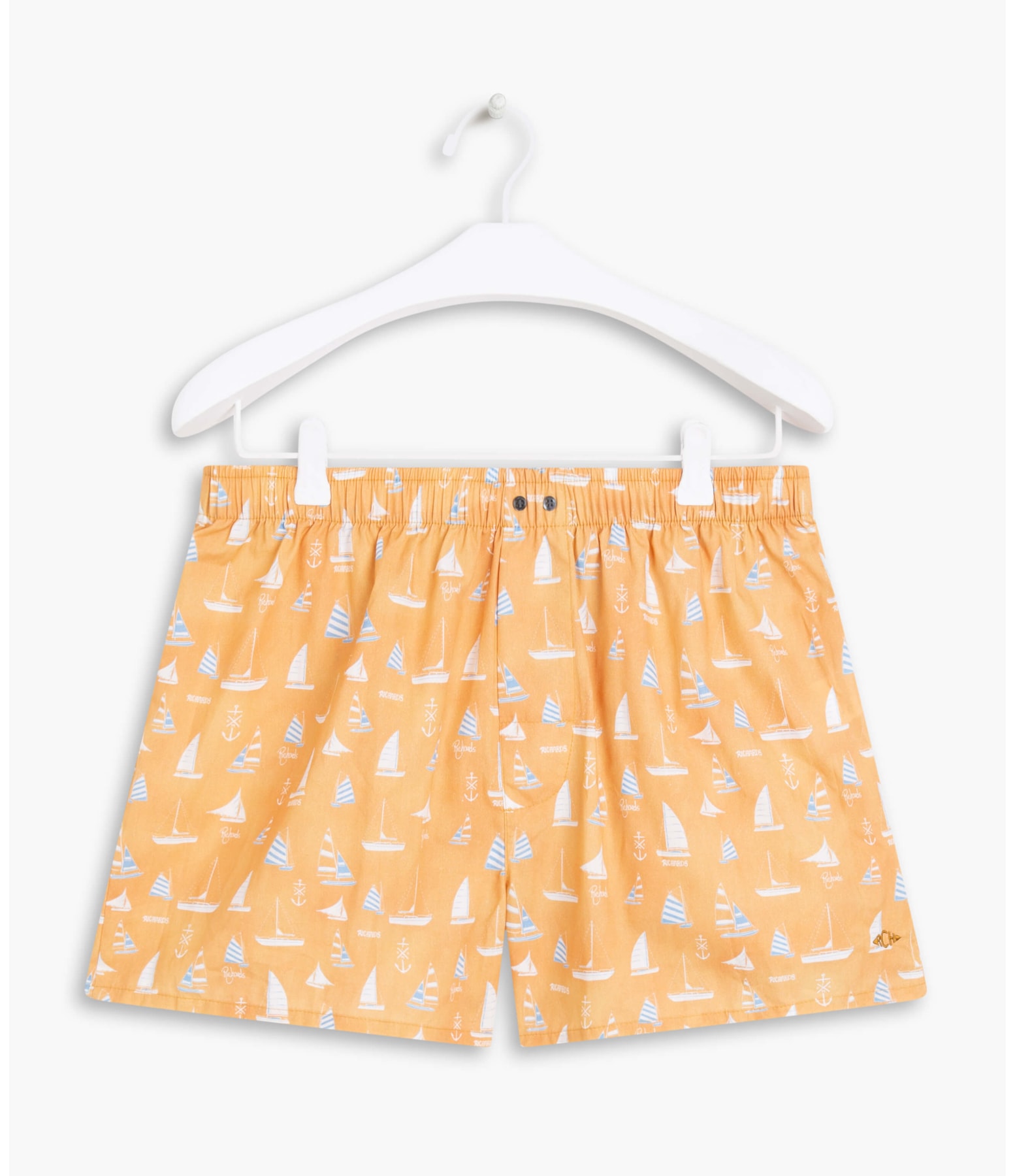 Boxer Barcos Amarelo
