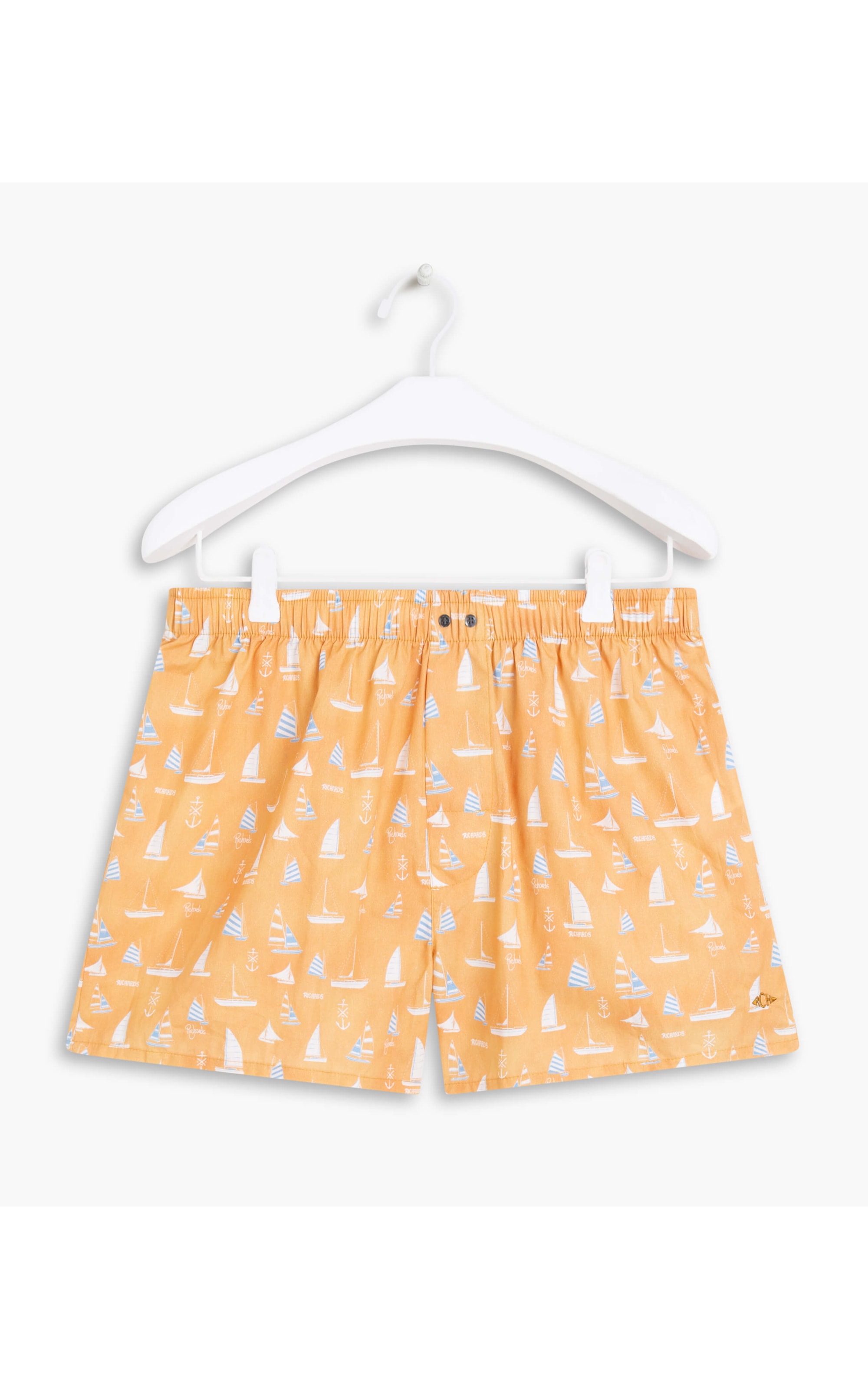 Boxer Barcos Amarelo
