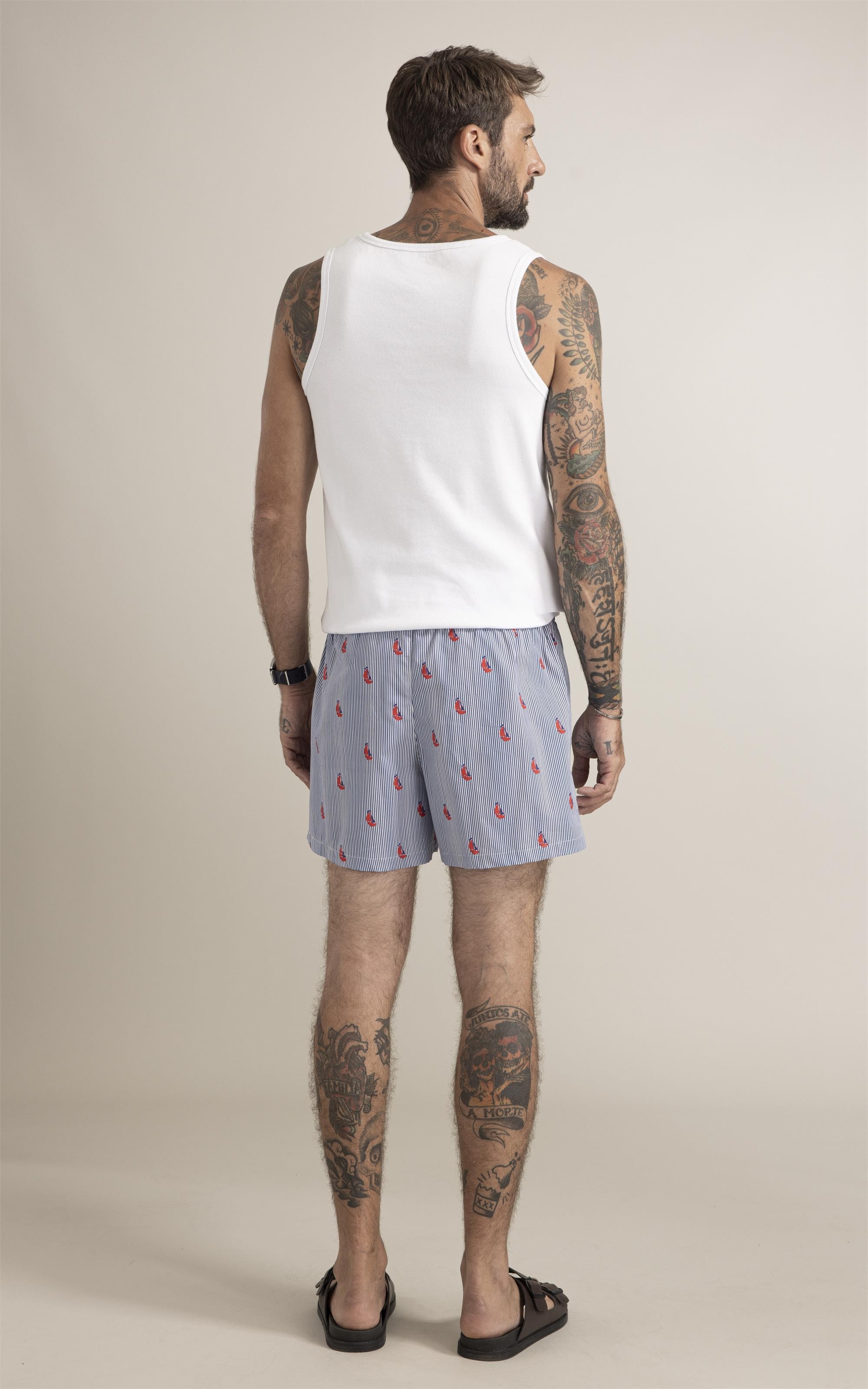 Boxer Barcos Azul Bic