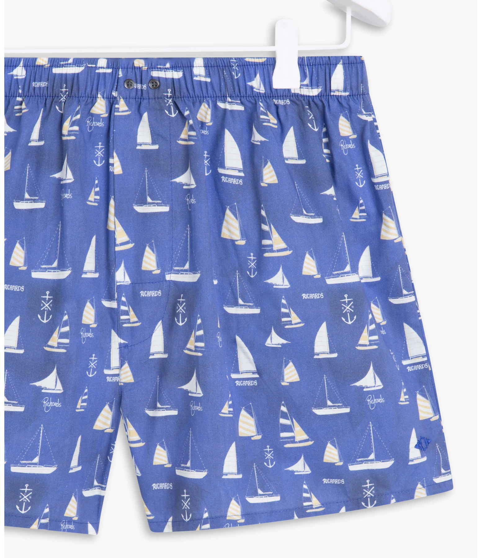 Boxer Barcos Marinho