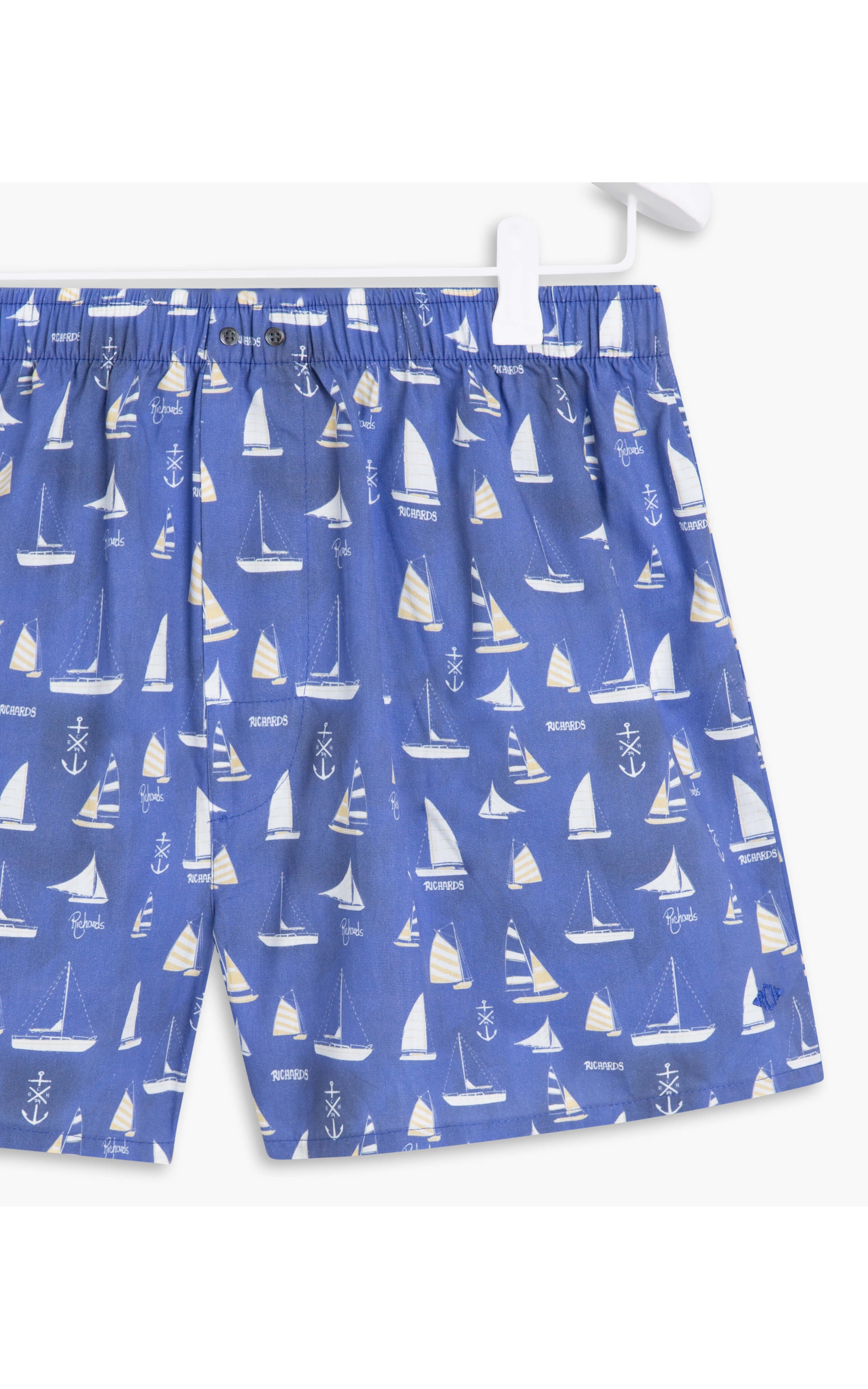 Boxer Barcos Marinho