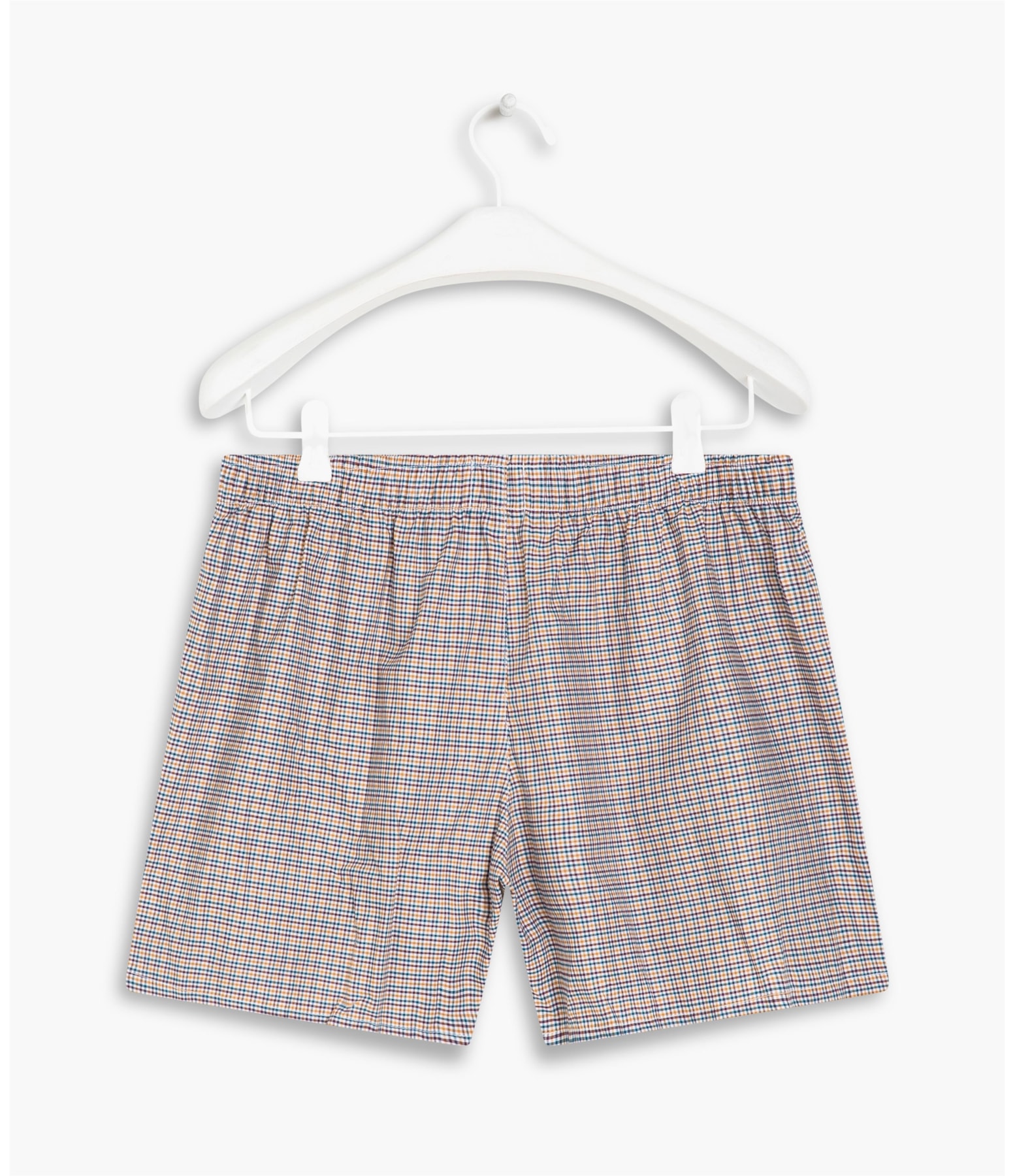 Boxer Brick Xadrez Amarelo