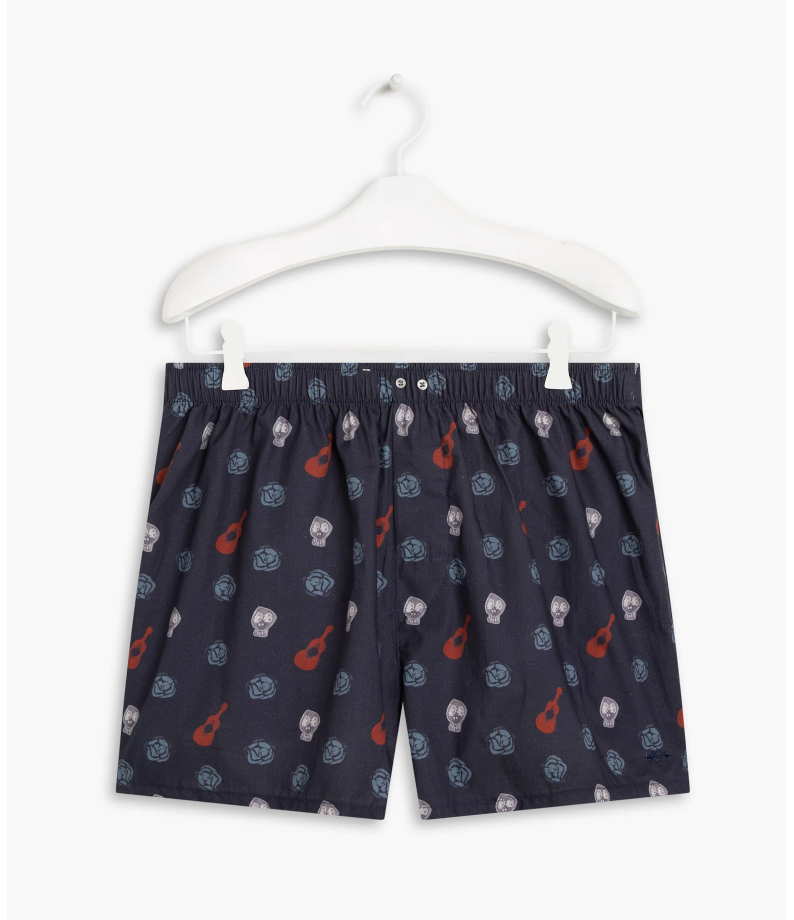 Boxer Calaveras Marinho Marinho