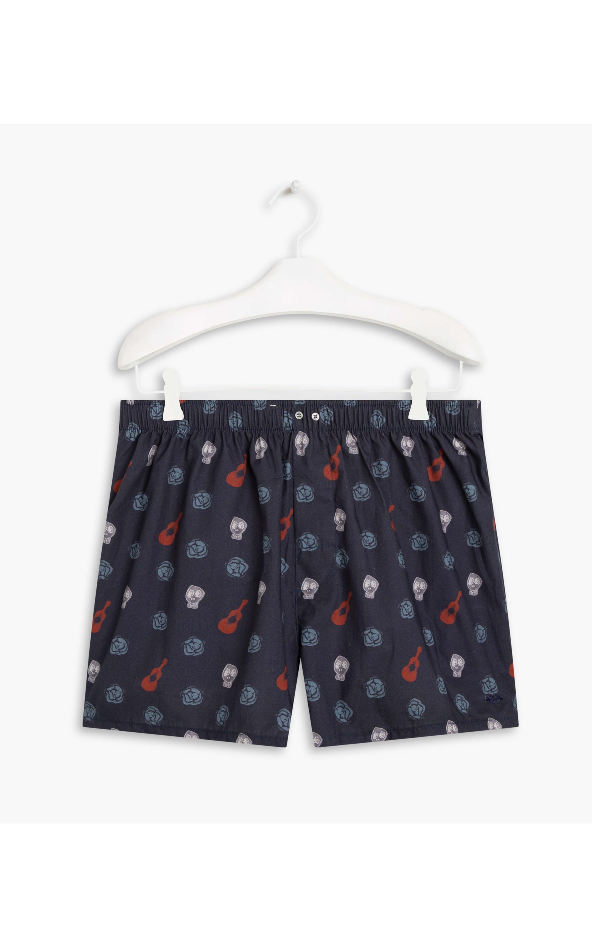 Boxer Calaveras Marinho Marinho