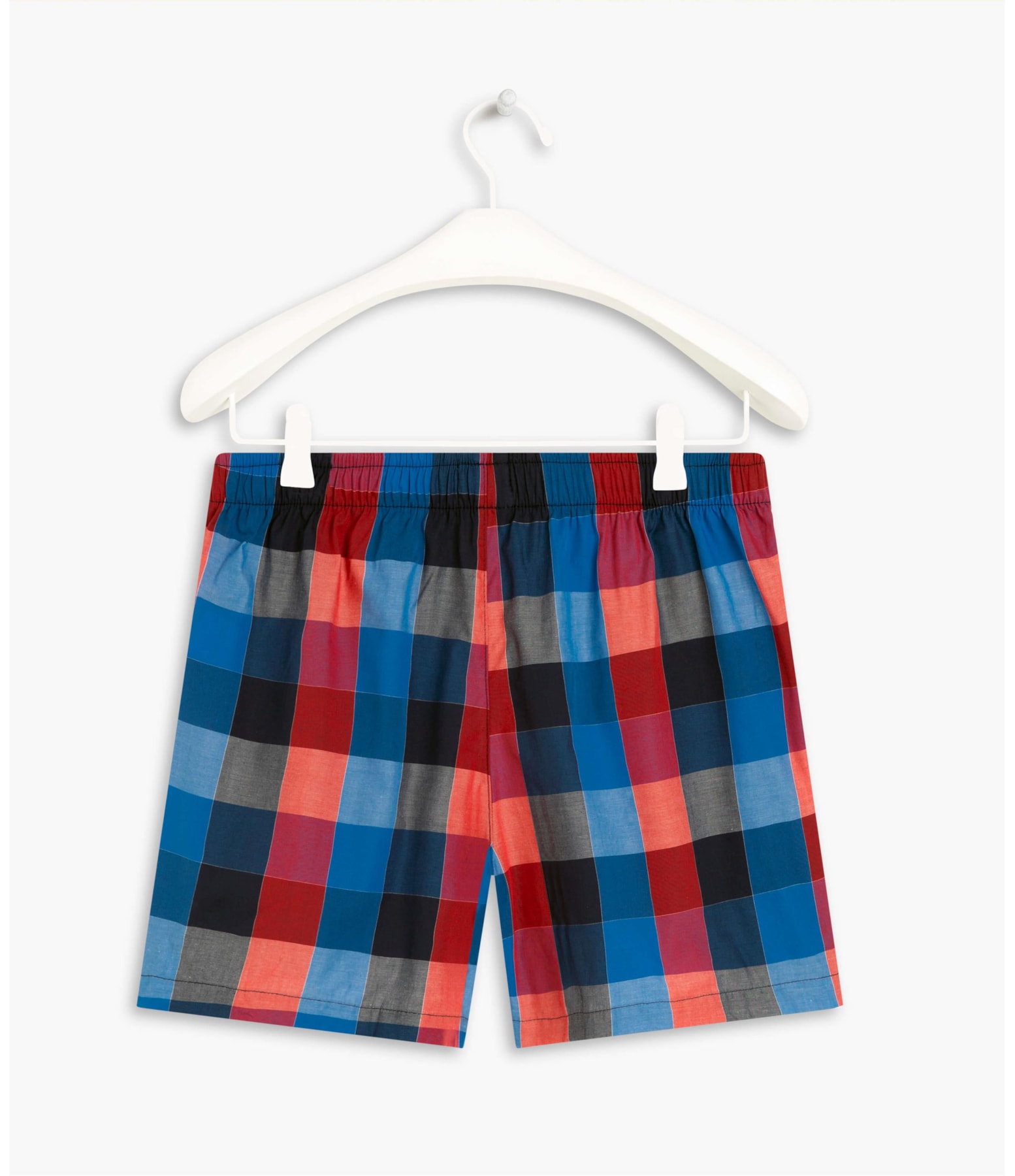 Boxer Check Color Marinho