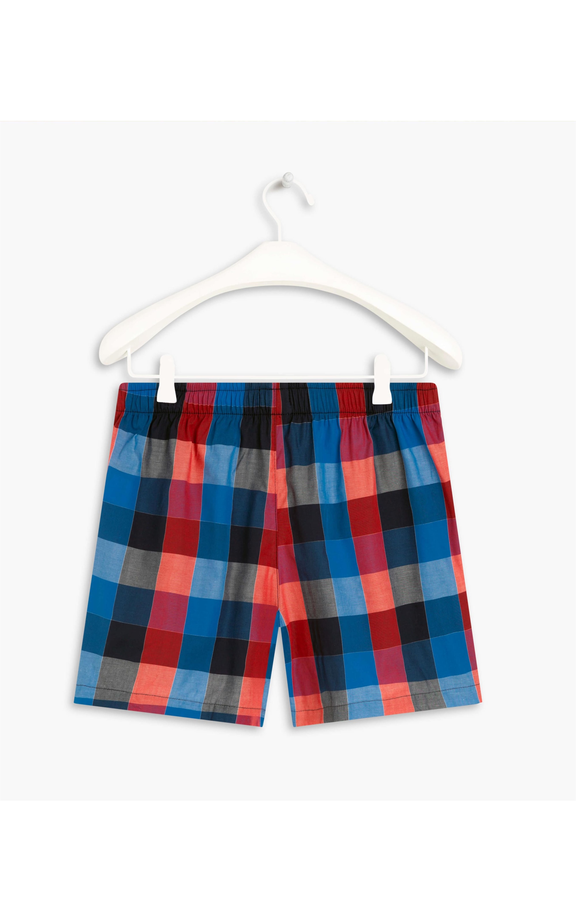 Boxer Check Color Marinho