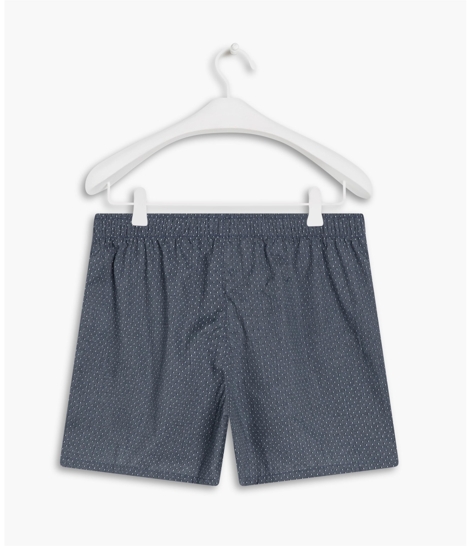 Boxer Cotton Poá Marinho