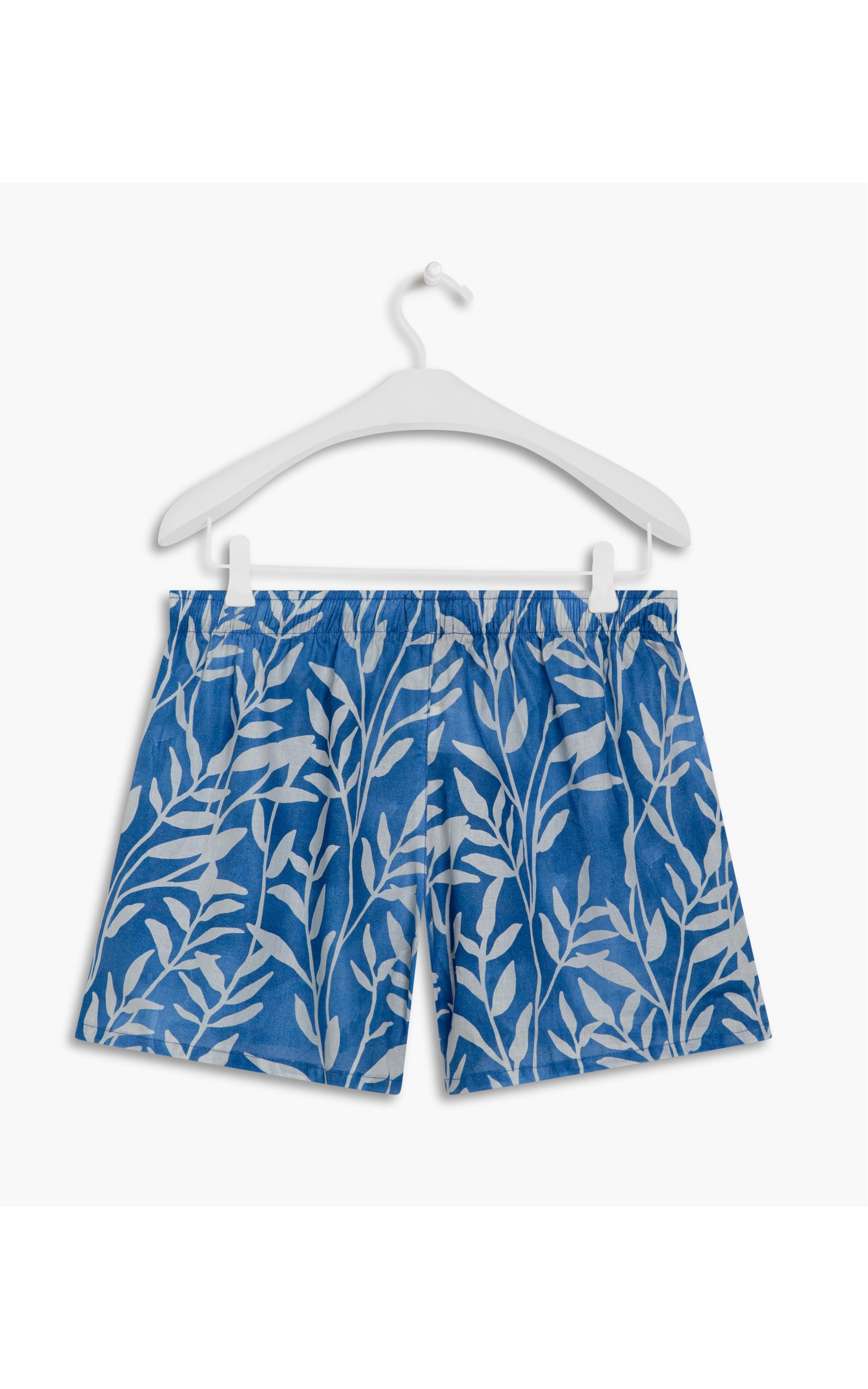 Boxer Cotton Seaweed Azul Bic