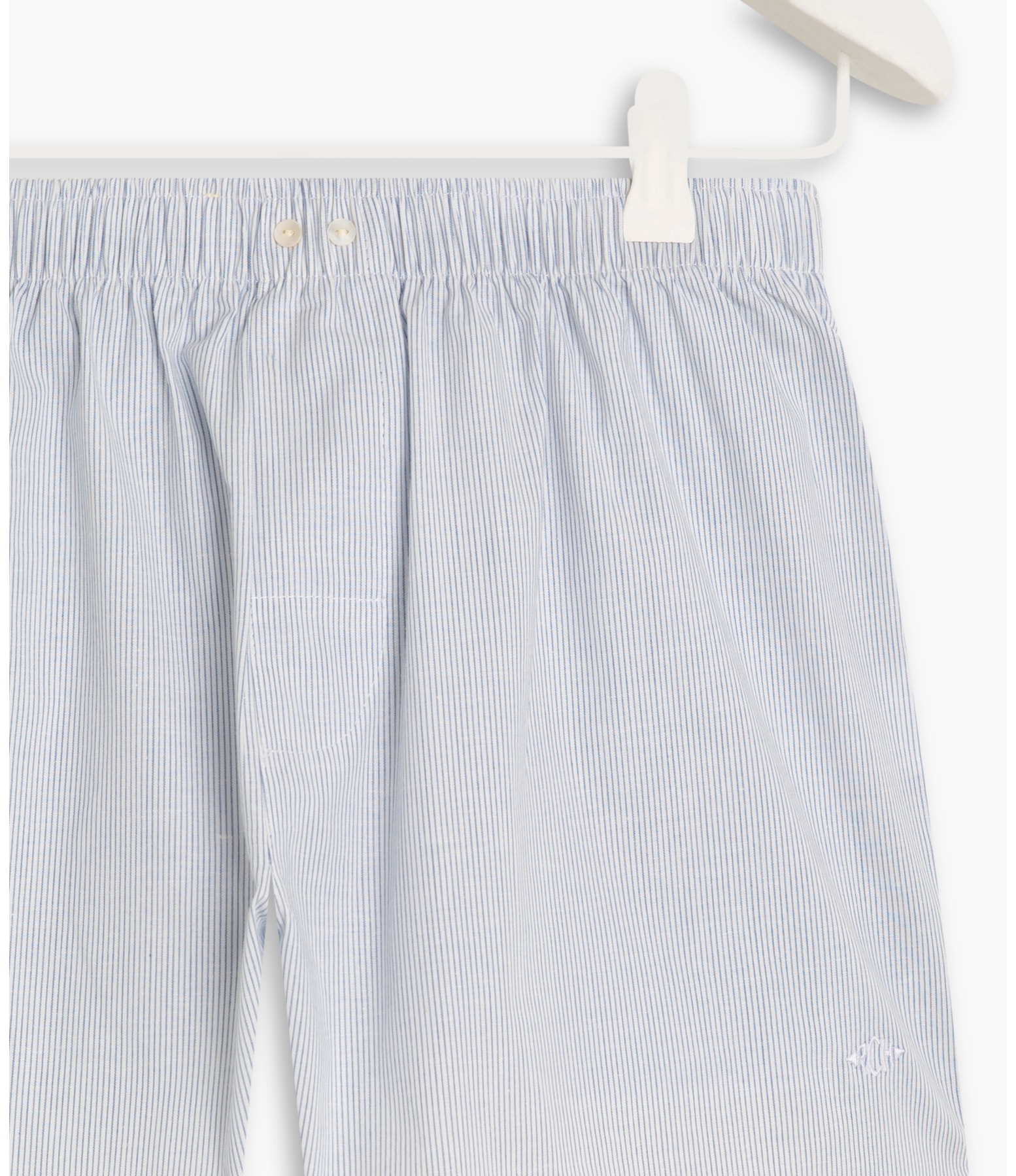 Boxer Cotton Stretch Stripes Old Purple