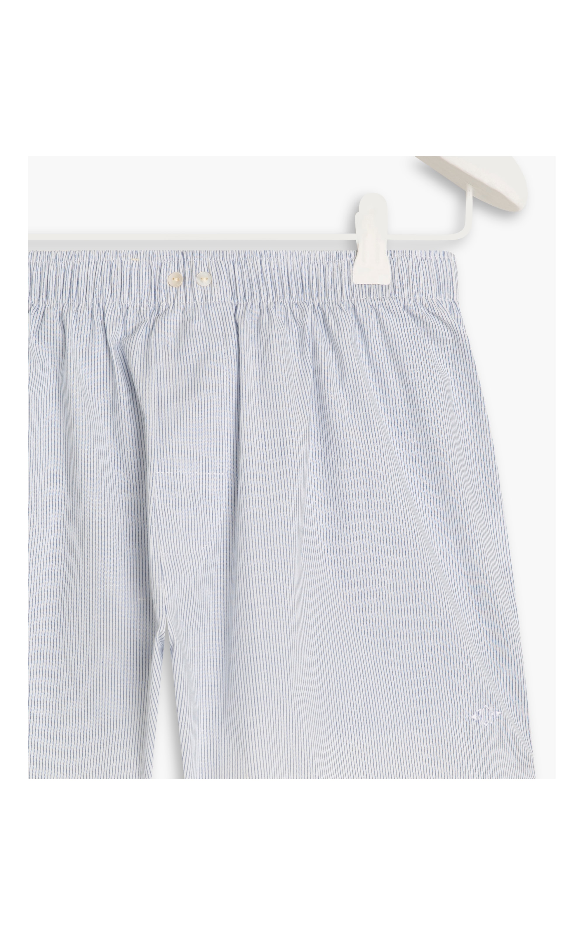 Boxer Cotton Stretch Stripes Old Purple