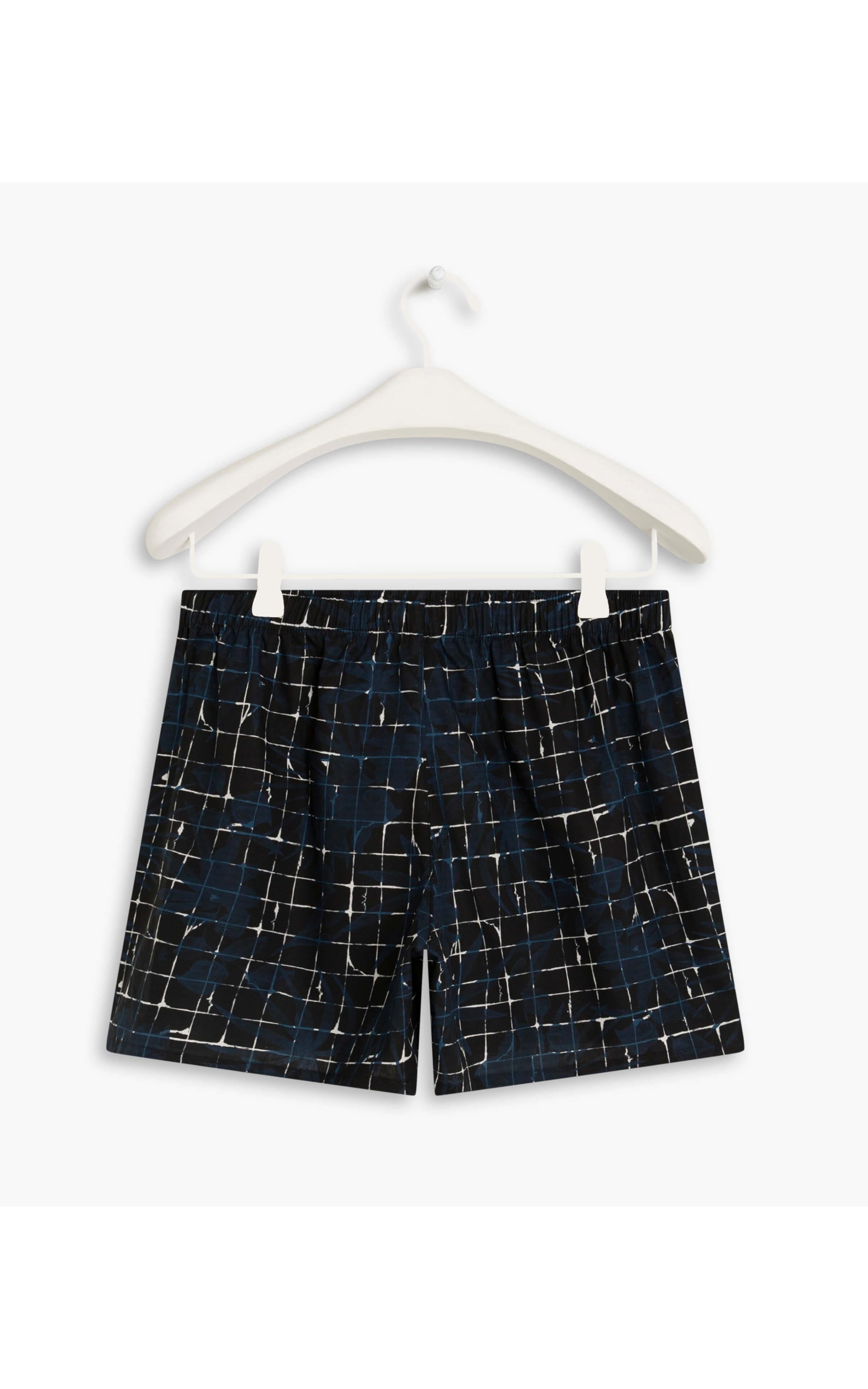 Boxer Cotton Tiles Marinho