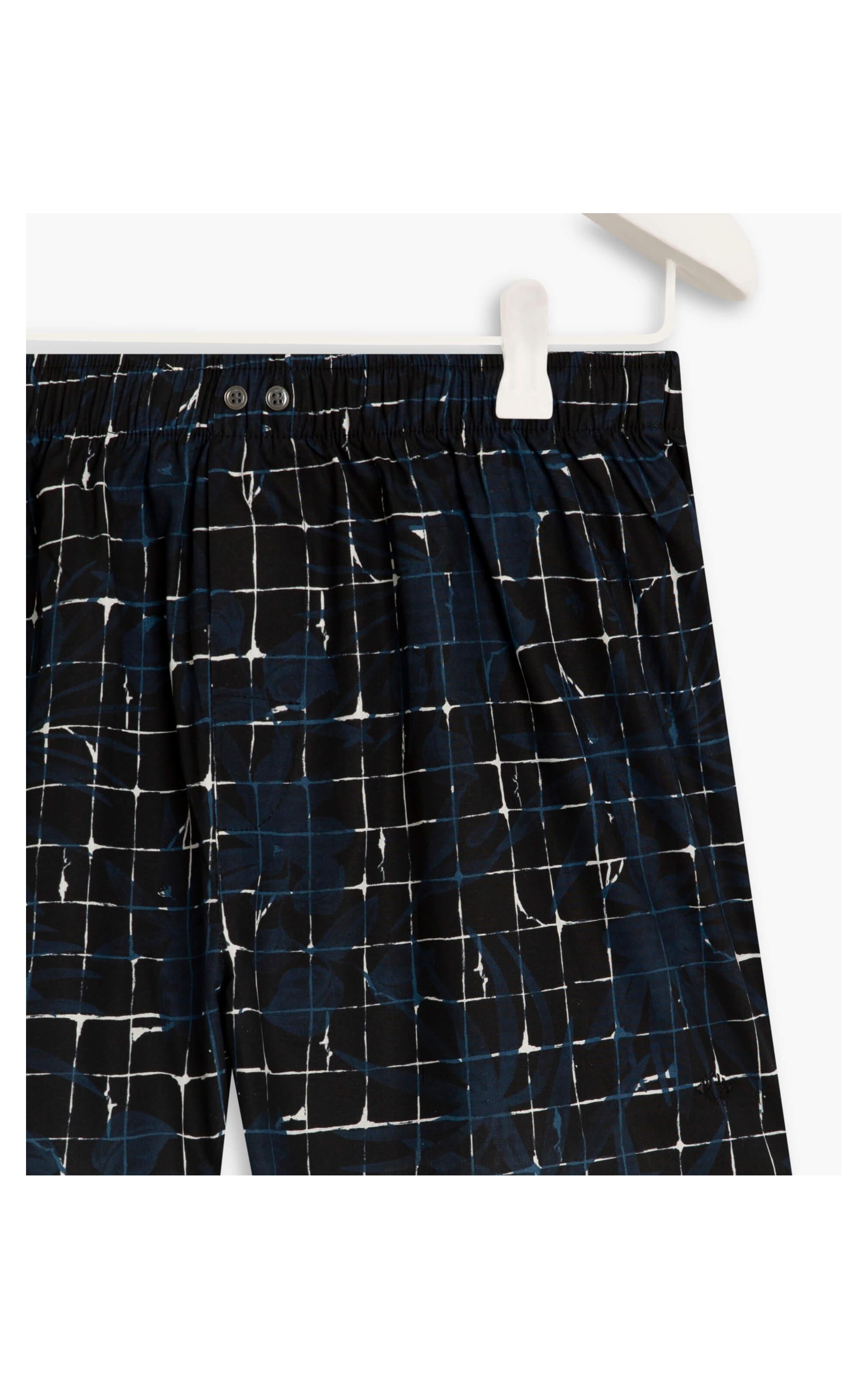 Boxer Cotton Tiles Marinho