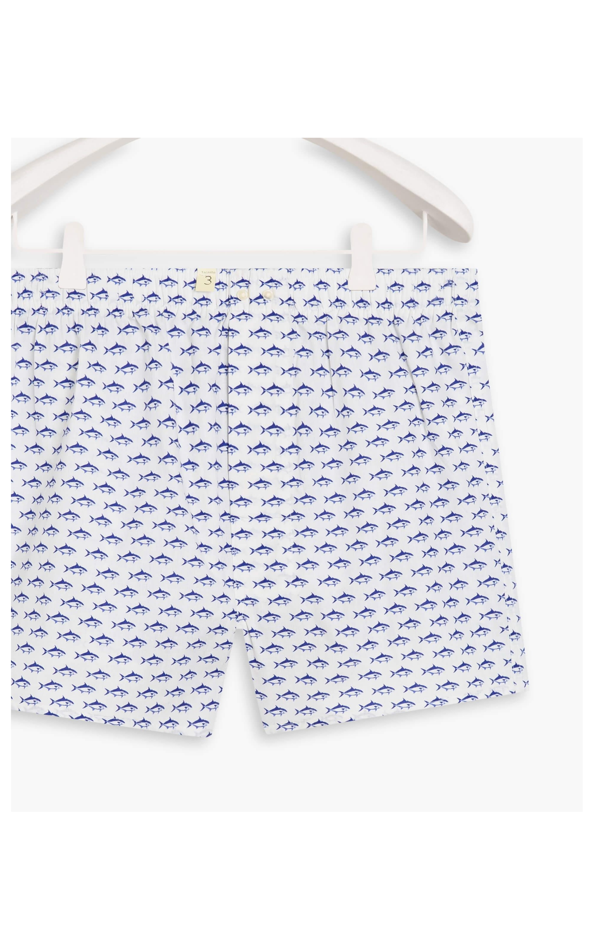 Boxer Estampada Peixes Melancia