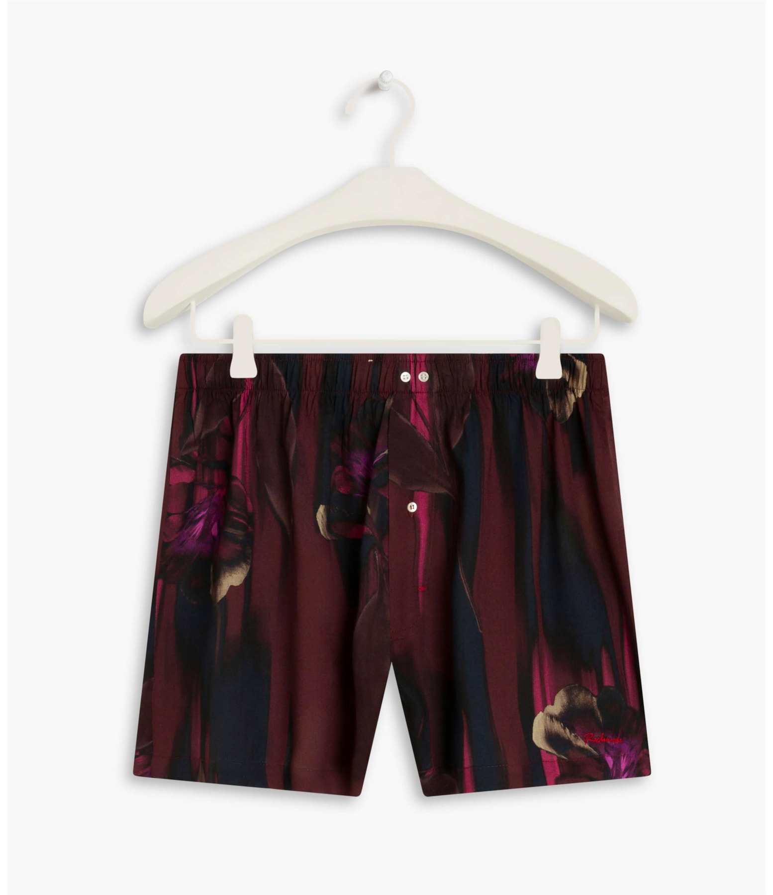 Boxer Flower Dark Wine