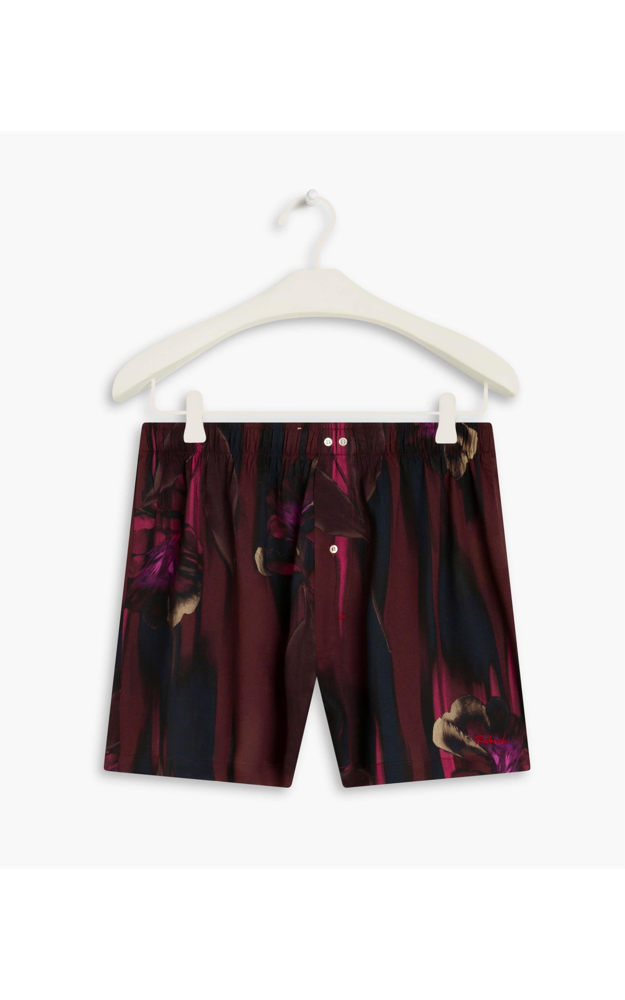 Boxer Flower Dark Wine