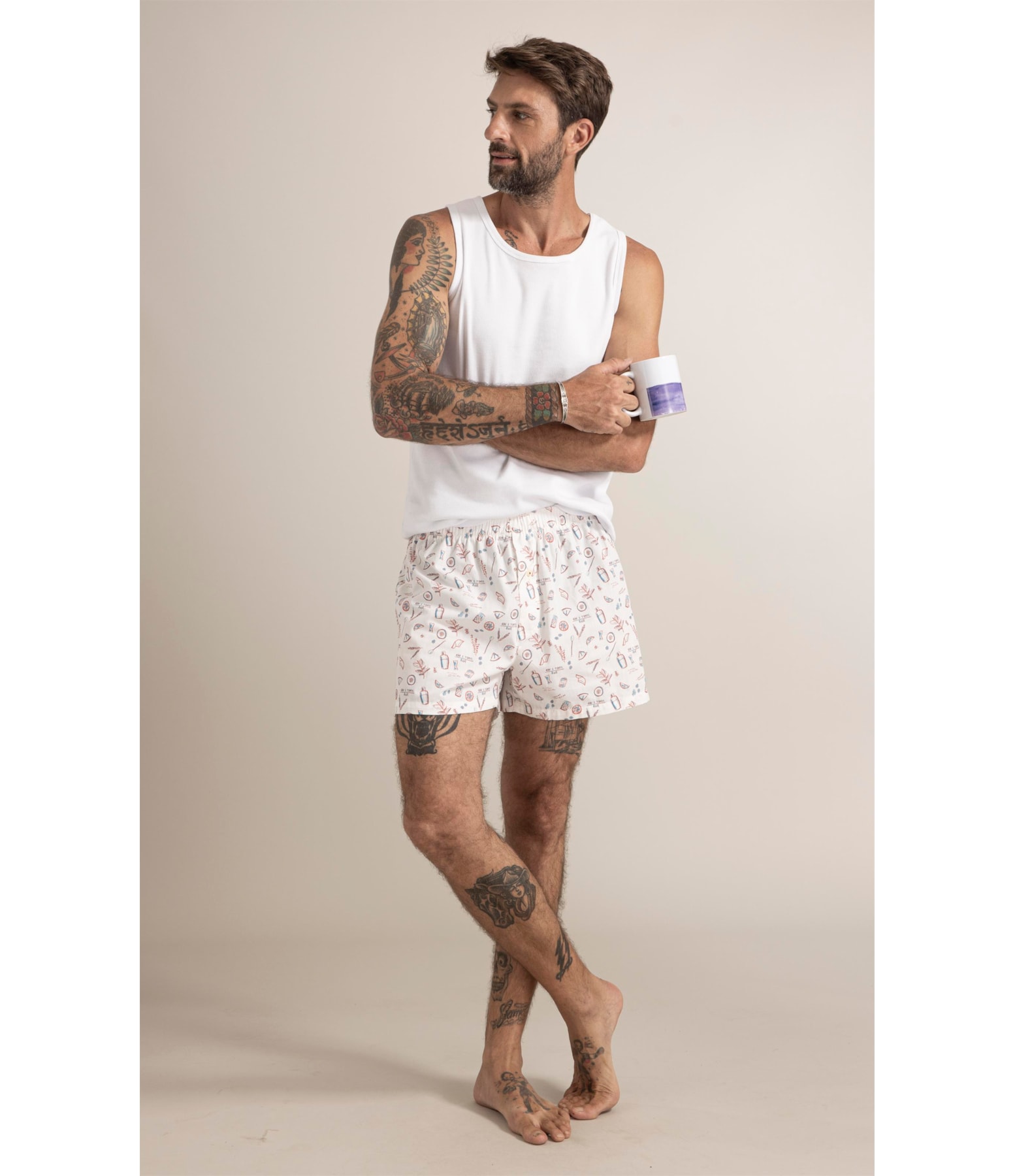 Boxer Gin Tonic Branco
