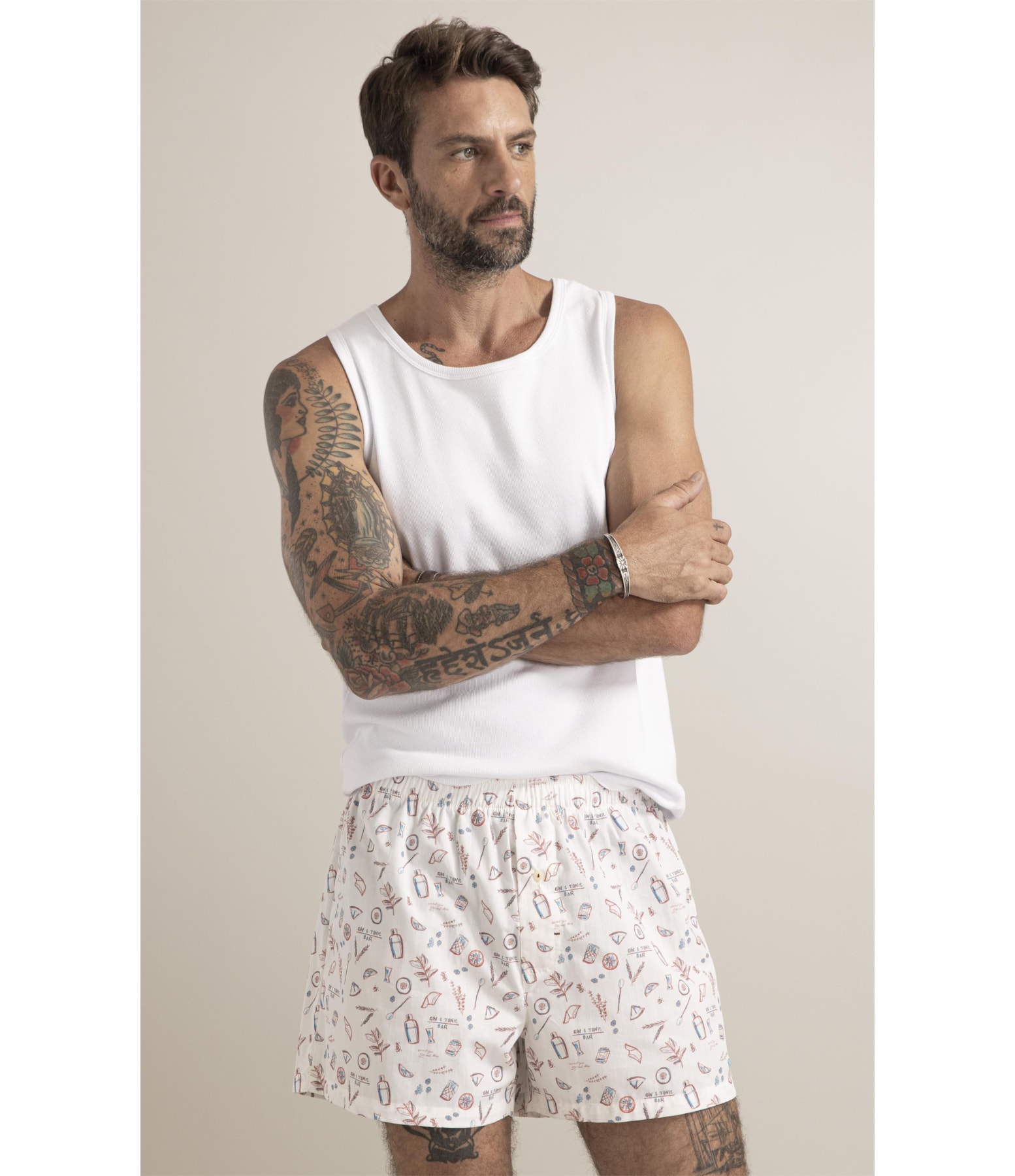 Boxer Gin Tonic Branco