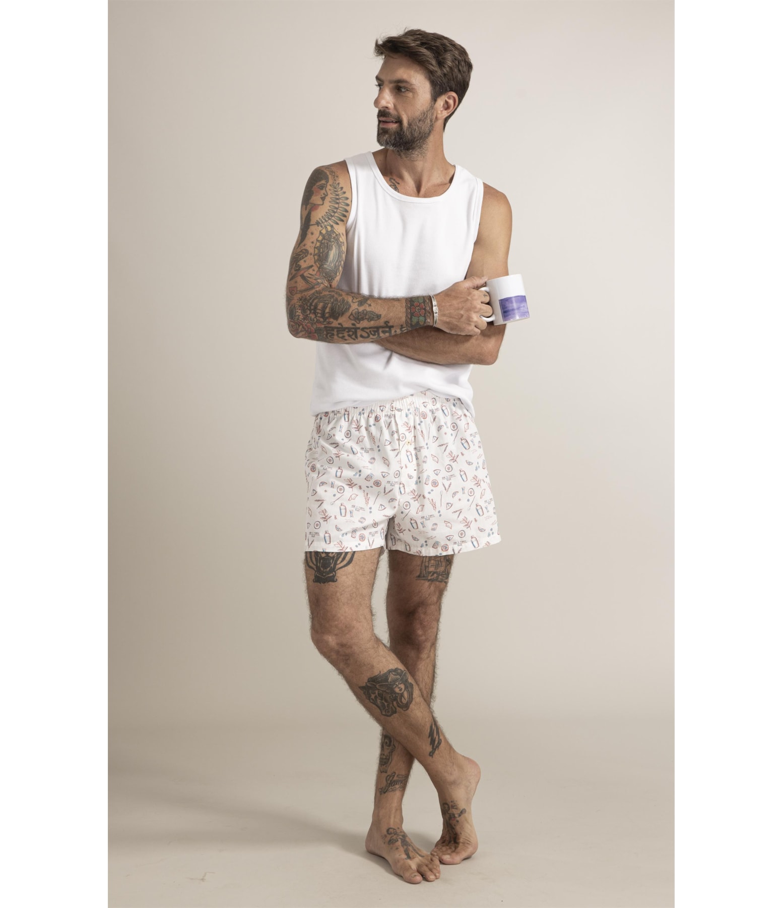 Boxer Gin Tonic Branco