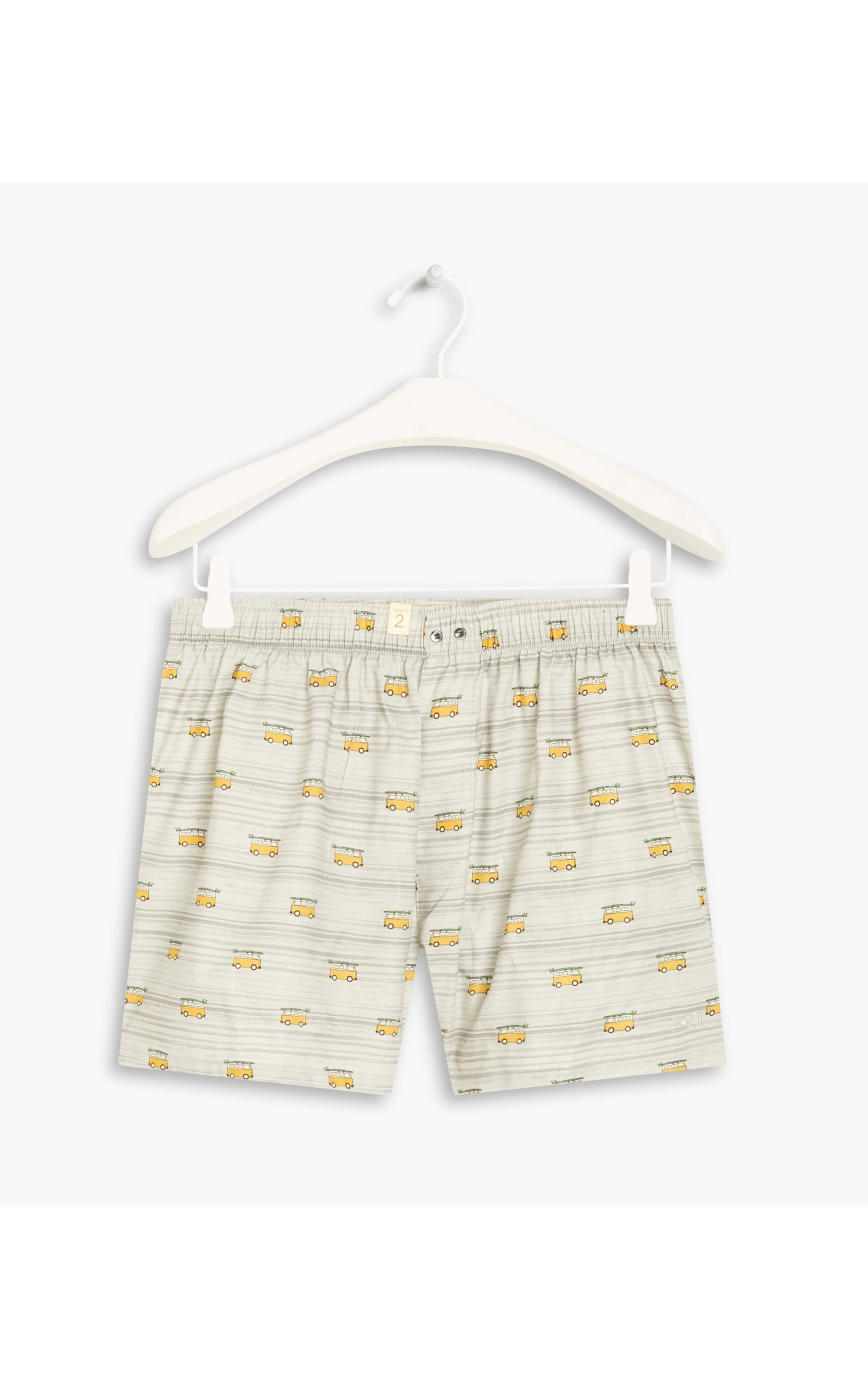 Boxer Kombi Cinza Claro