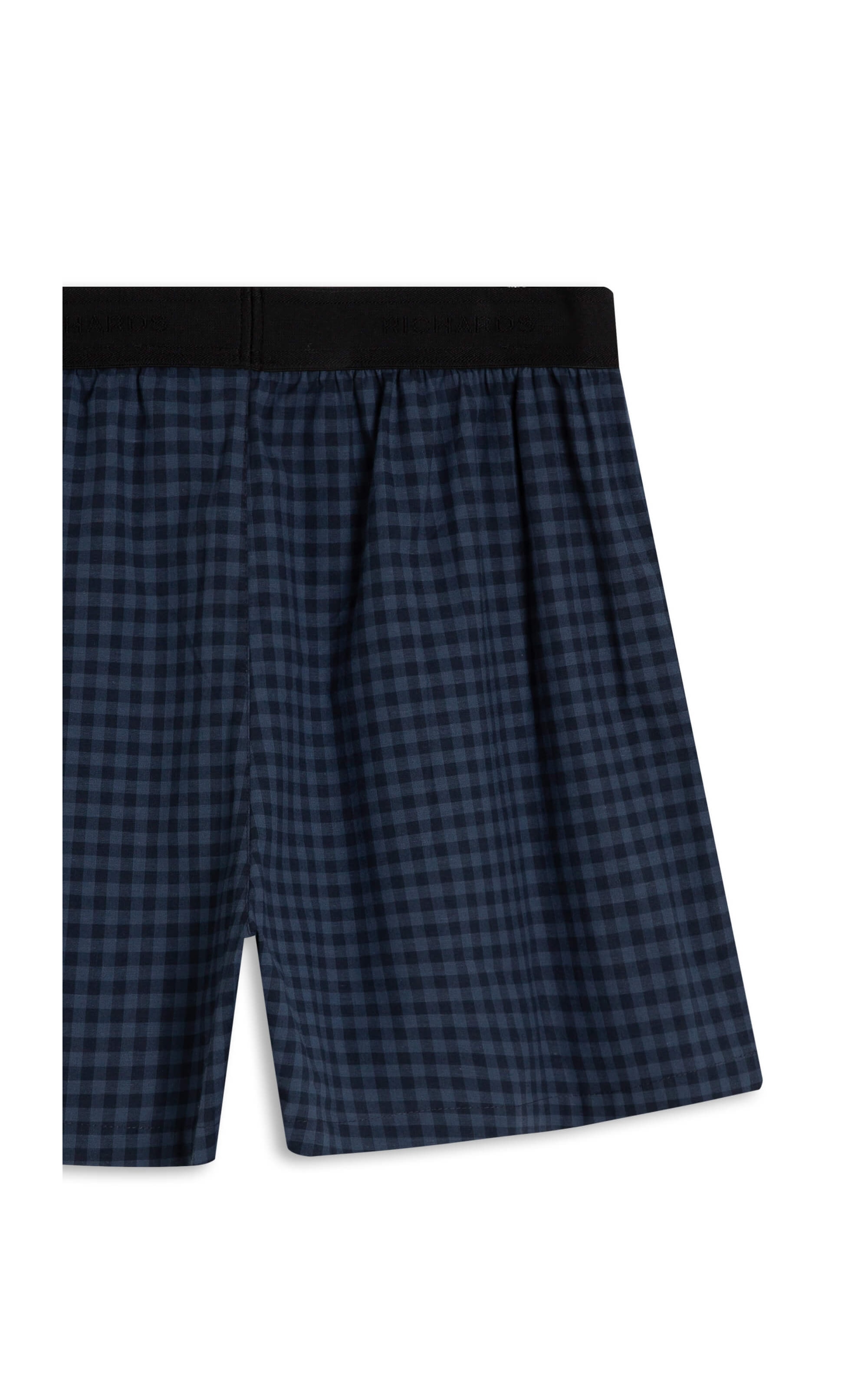 Boxer Linho  Algodão Dark Confort Marinho