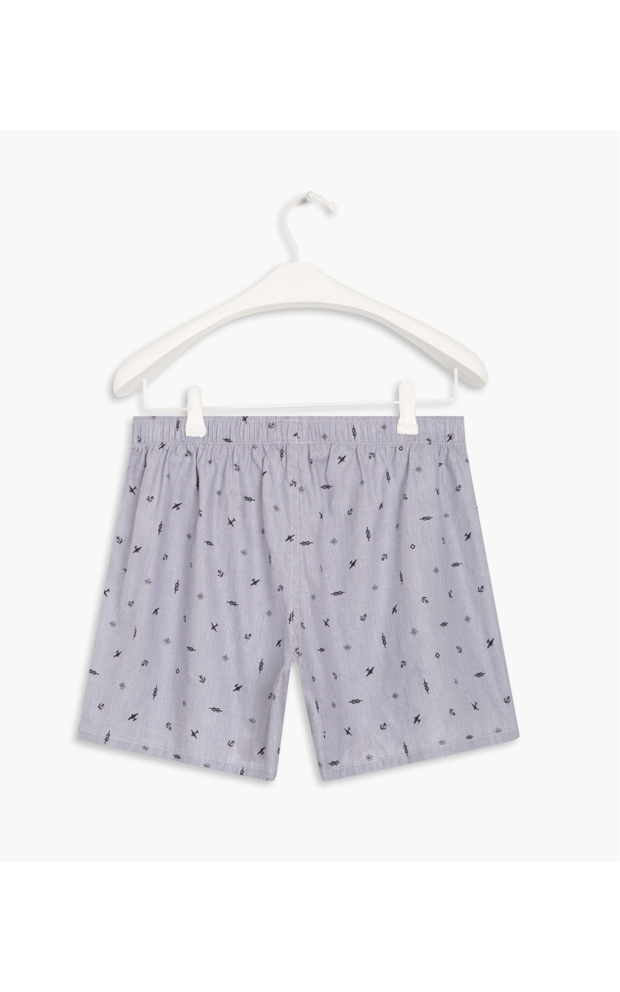 Boxer Listradinho Navy Marinho