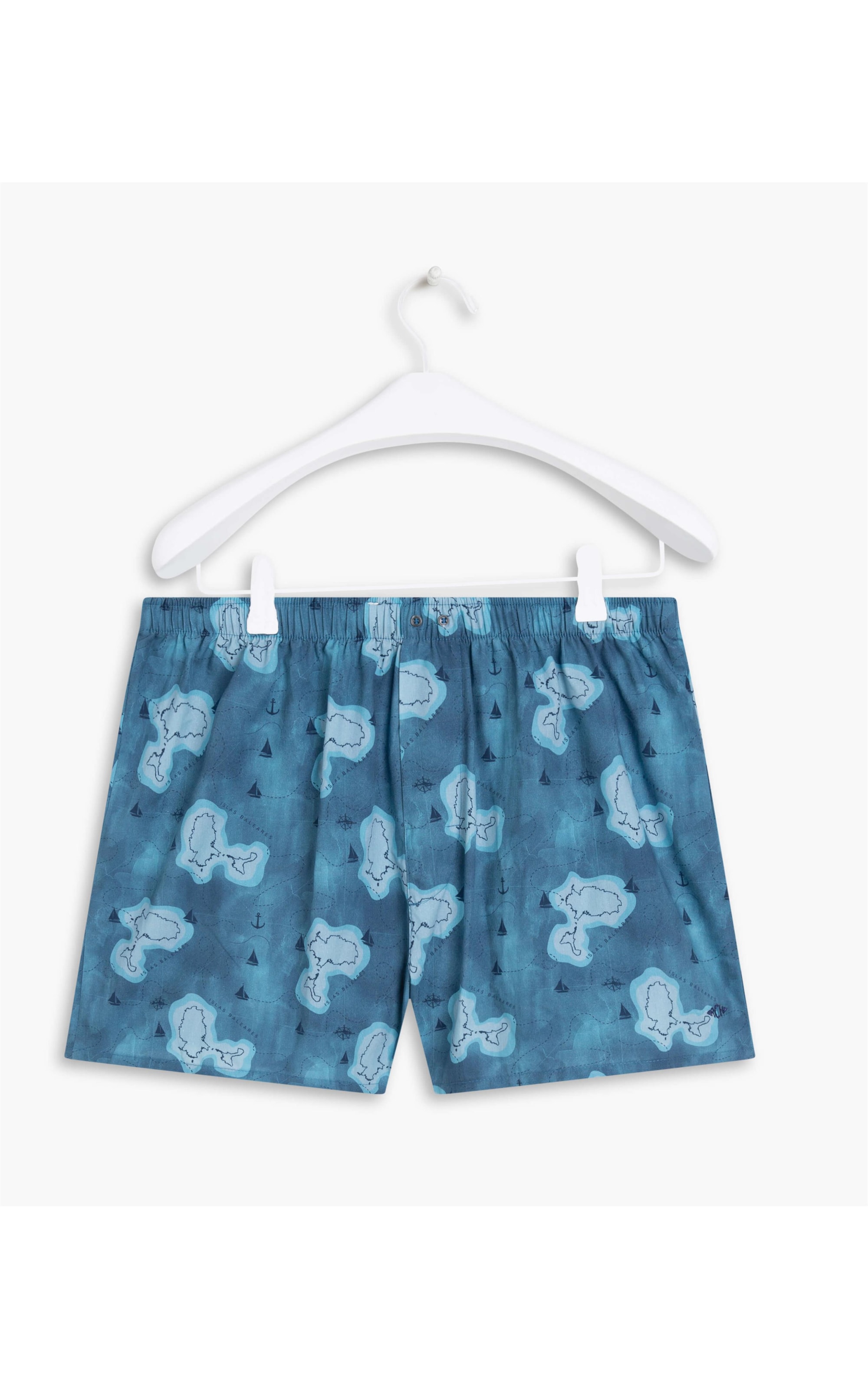 Boxer Mapa Marinho