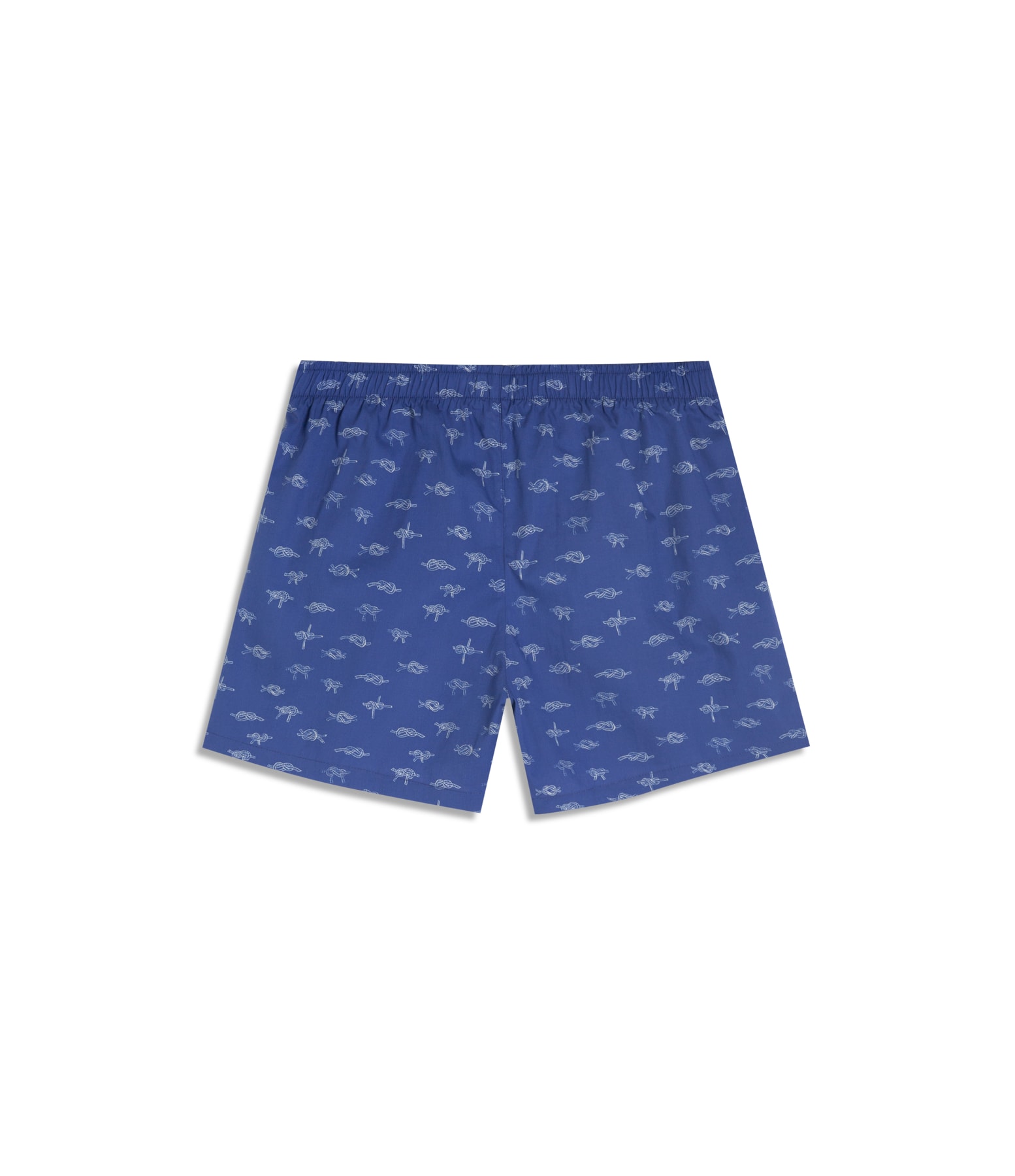Boxer Nó de Marinheiro Azul Bic