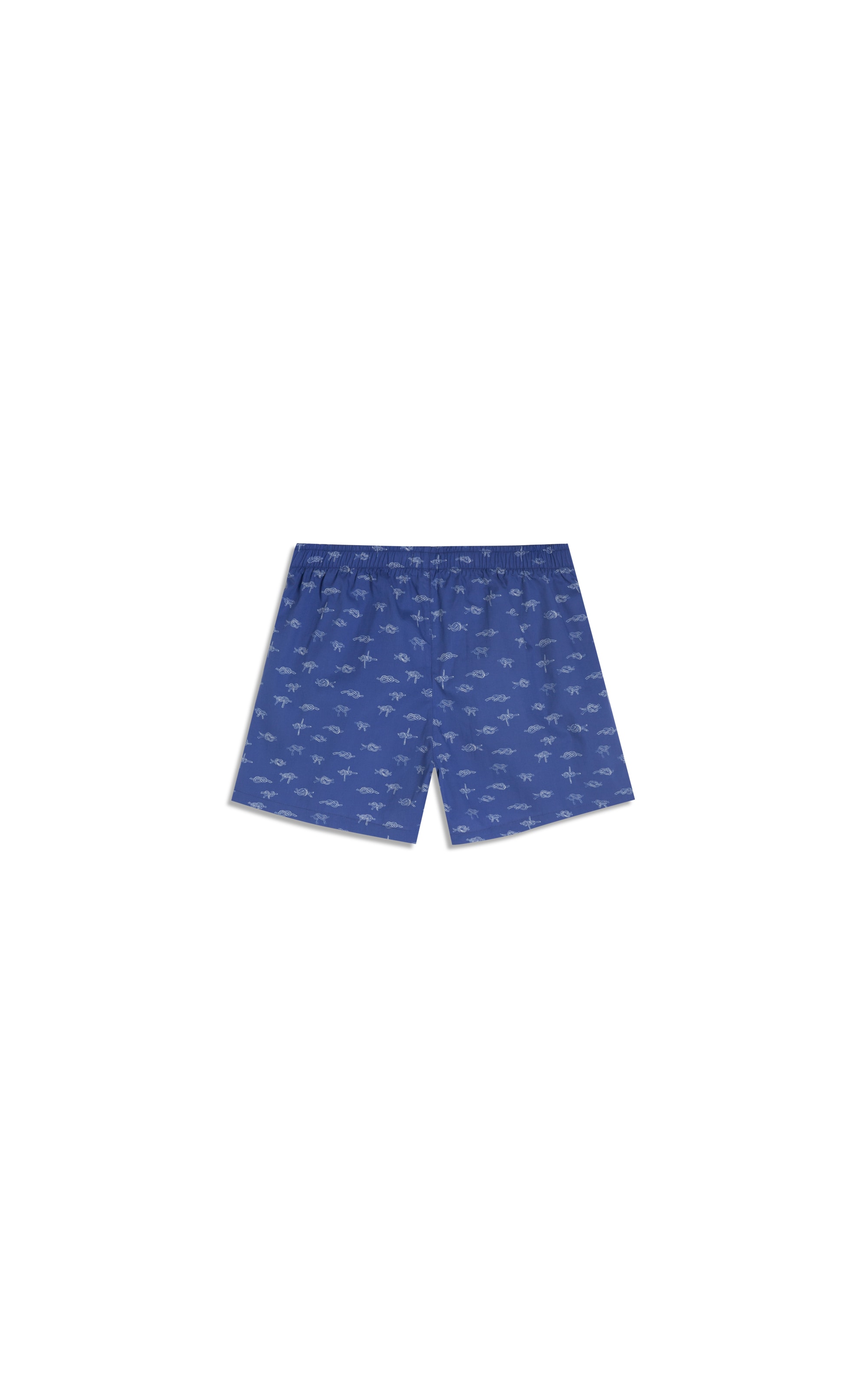 Boxer Nó de Marinheiro Azul Bic