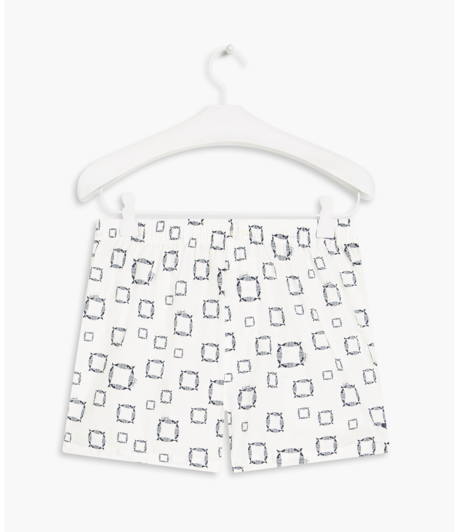 Boxer Peixe Bola Branco