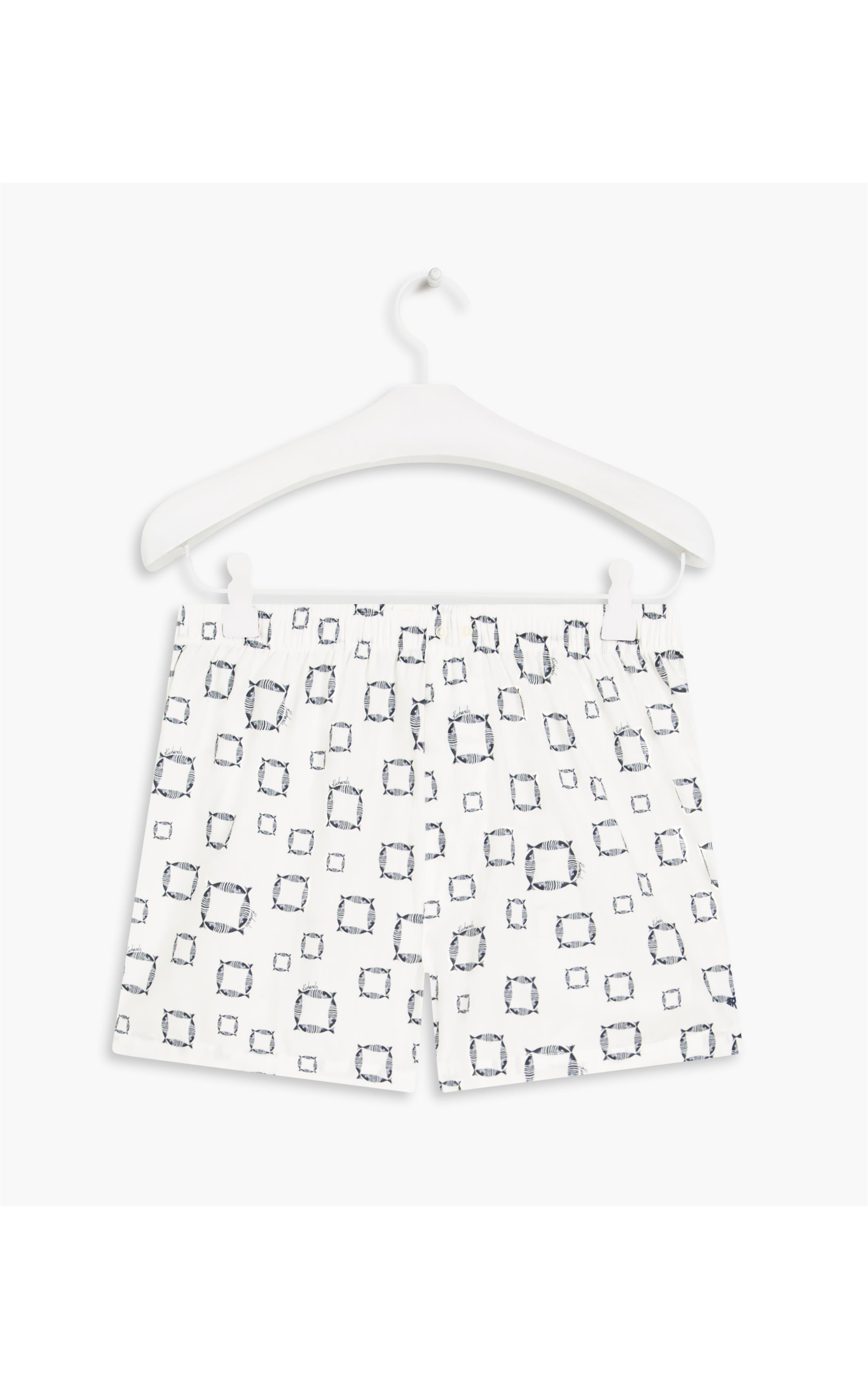 Boxer Peixe Bola Branco