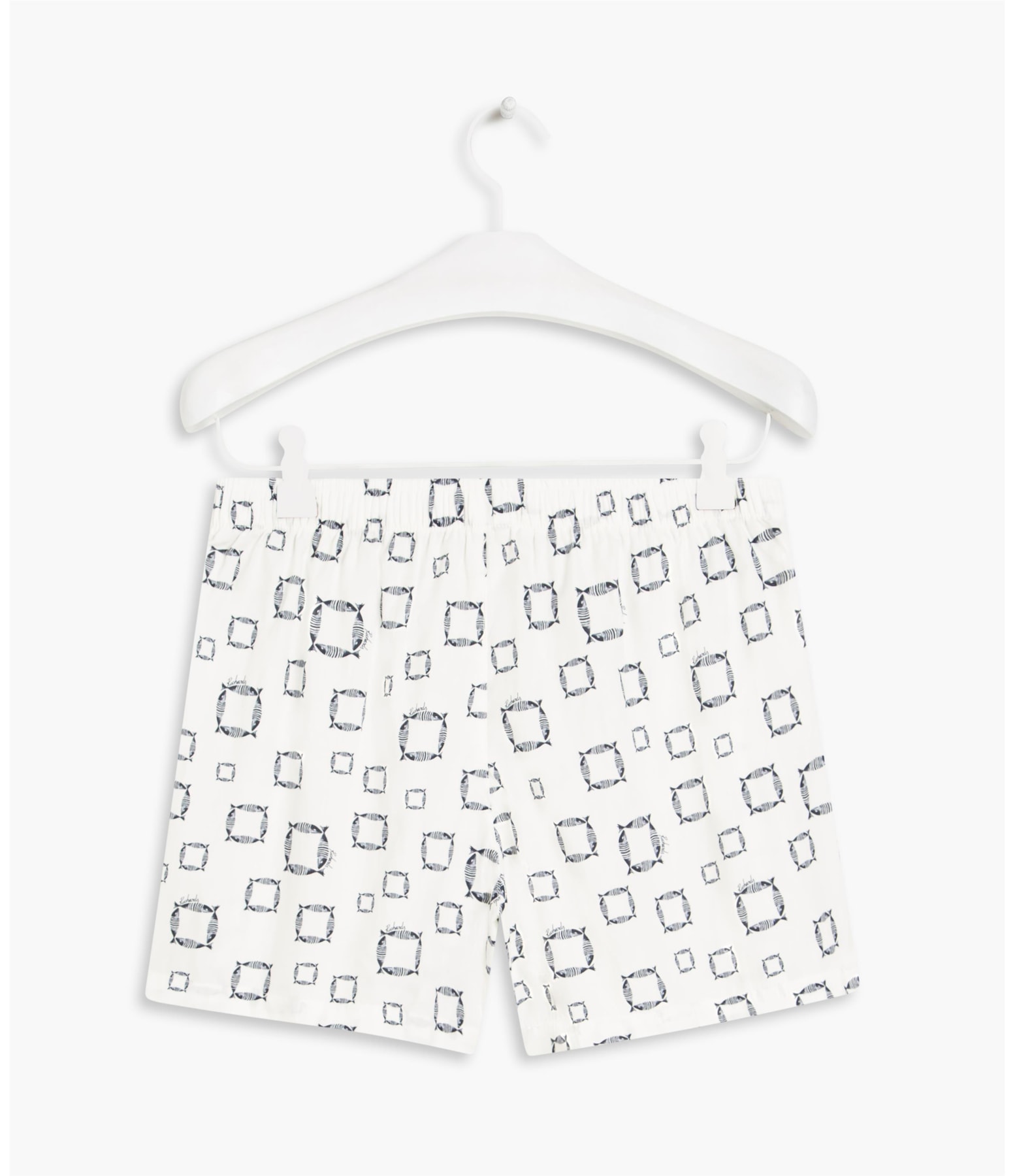 Boxer Peixe Bola Branco