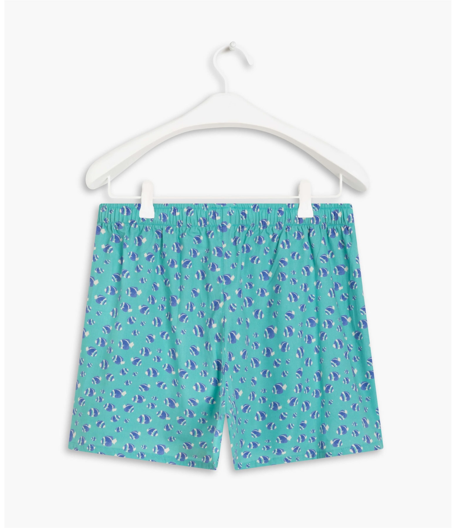 Boxer Peixes Verde Agua