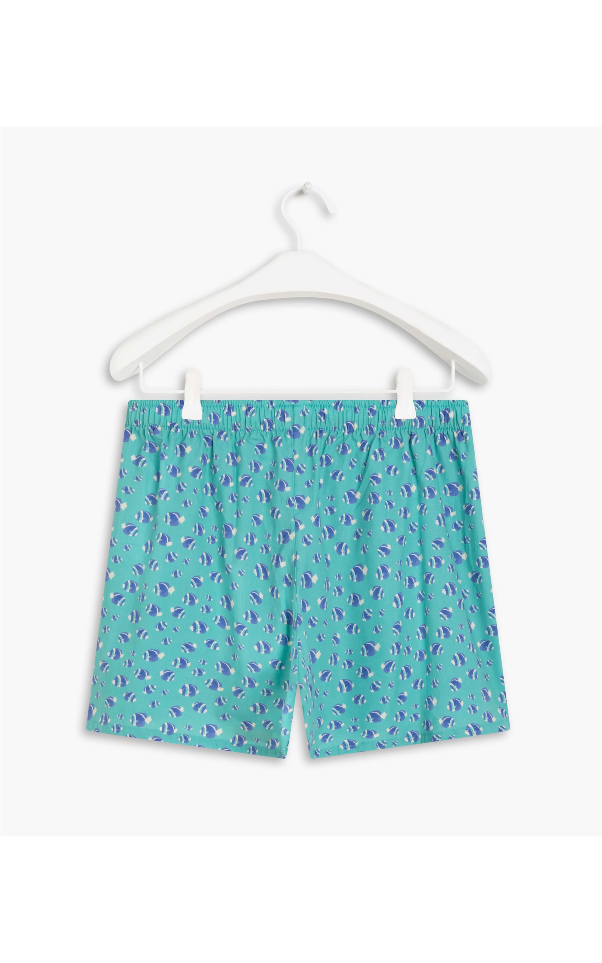 Boxer Peixes Verde Agua