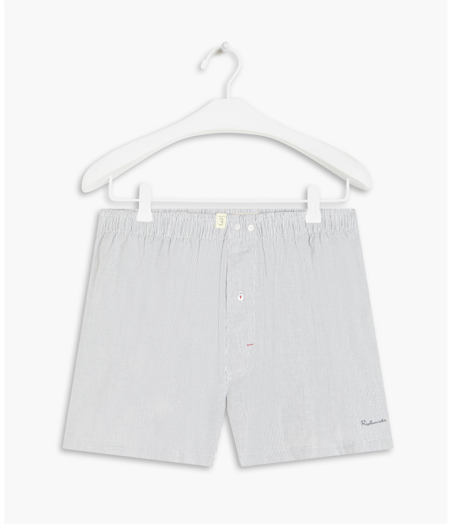 Boxer Richards Lista P&b Branco