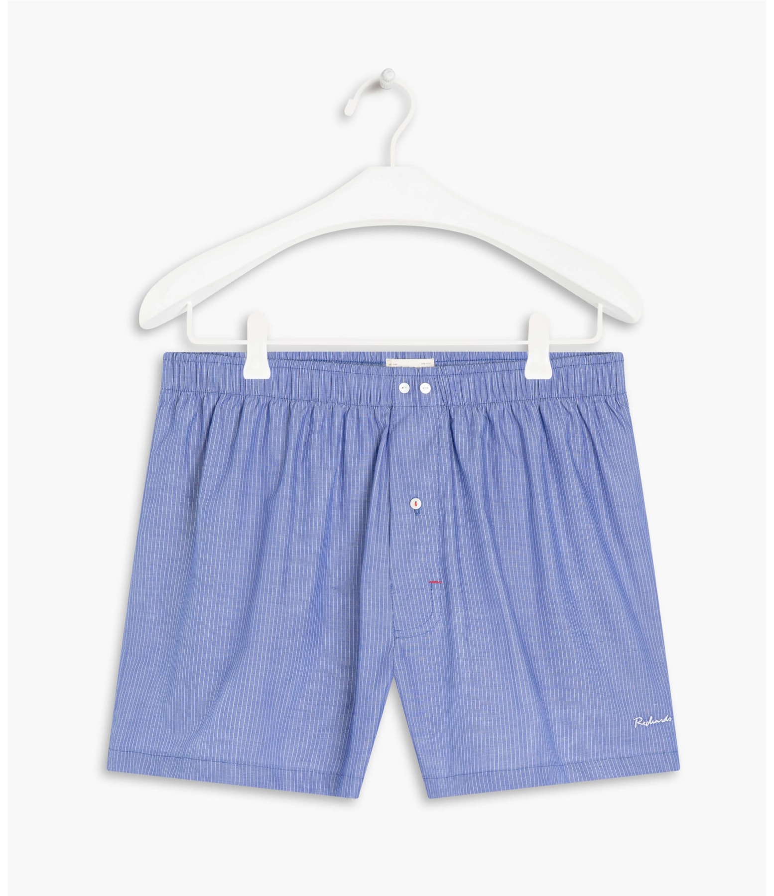 Boxer Risca de Giz Azul Bic