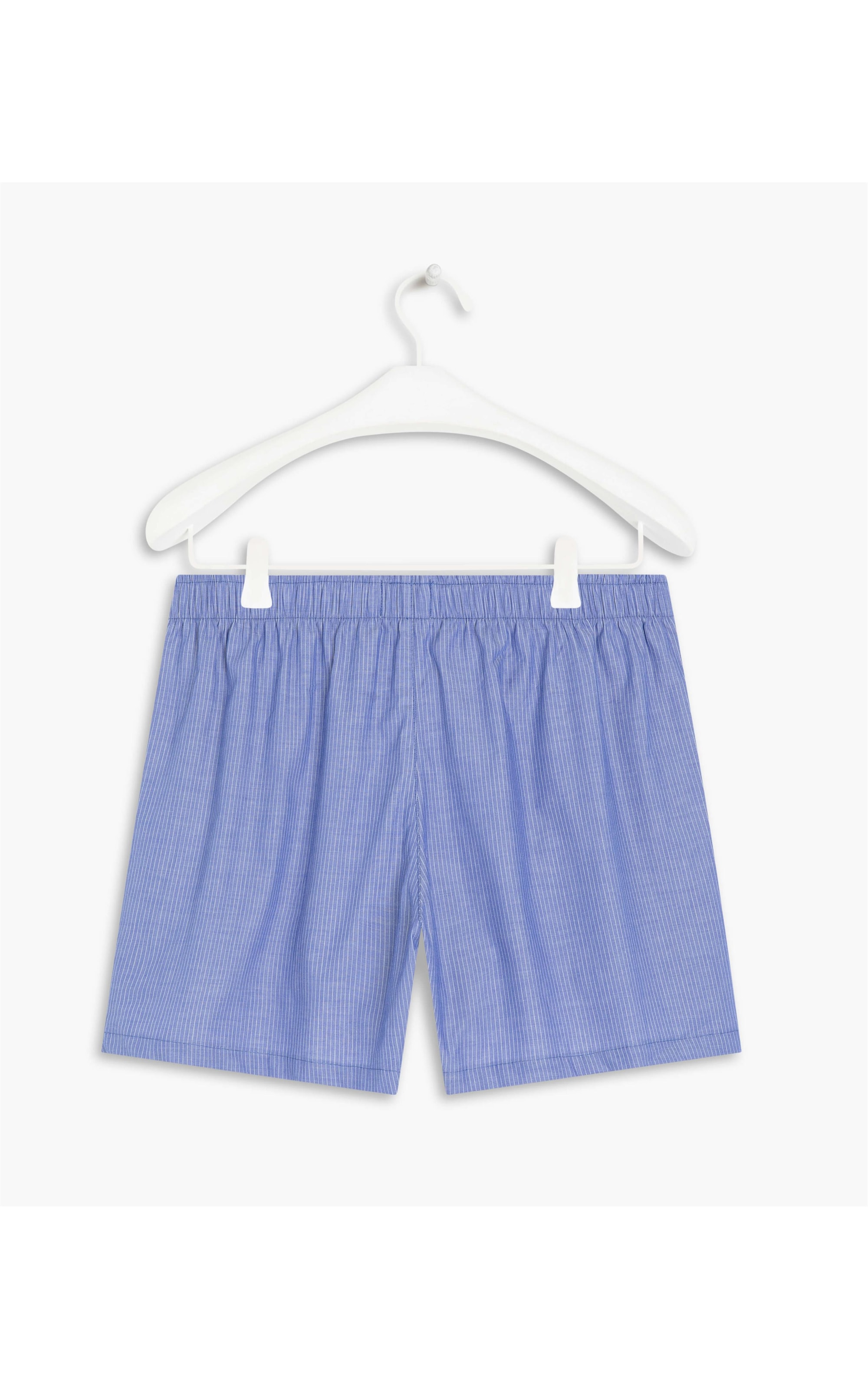 Boxer Risca de Giz Azul Bic