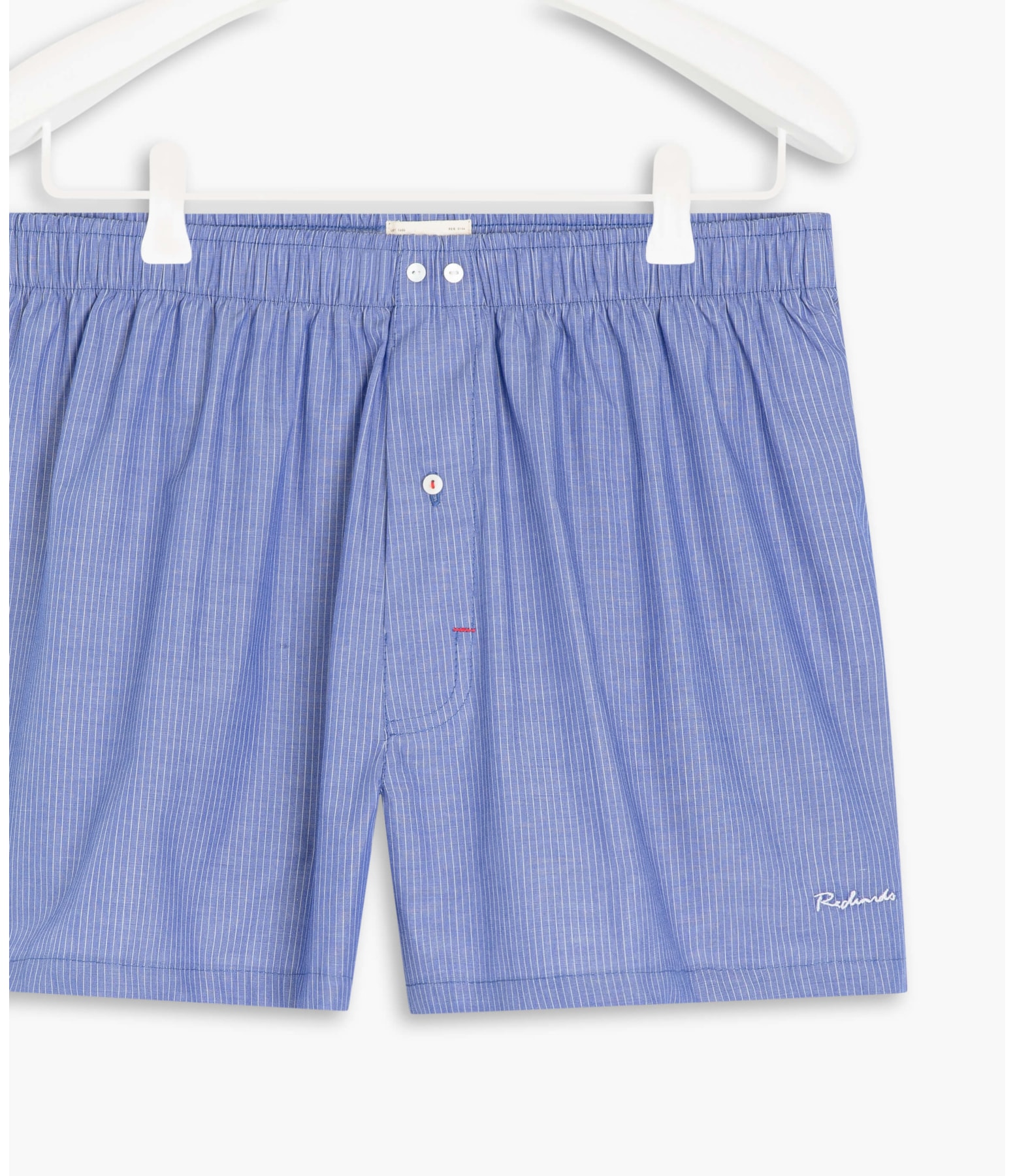 Boxer Risca de Giz Azul Bic