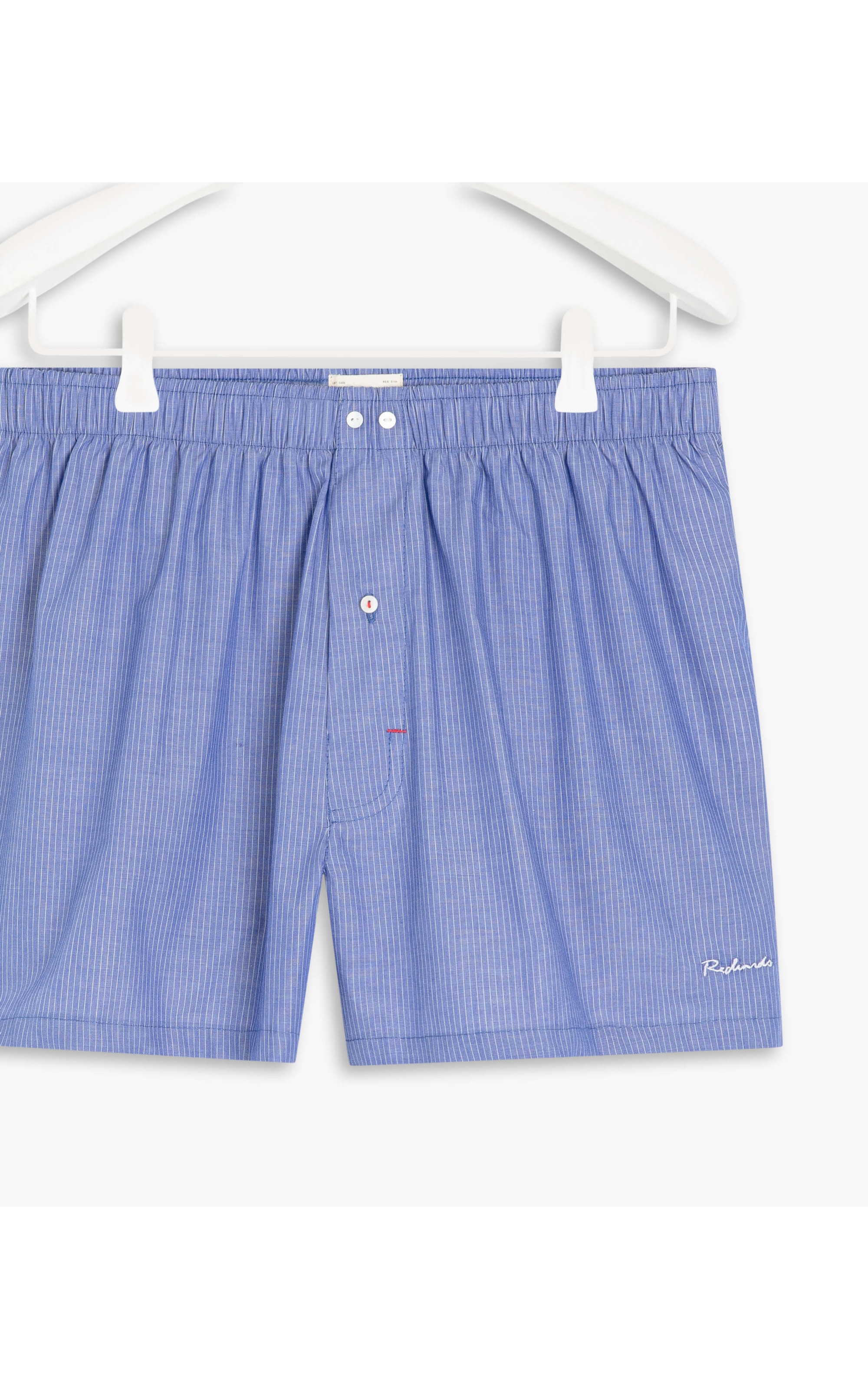 Boxer Risca de Giz Azul Bic