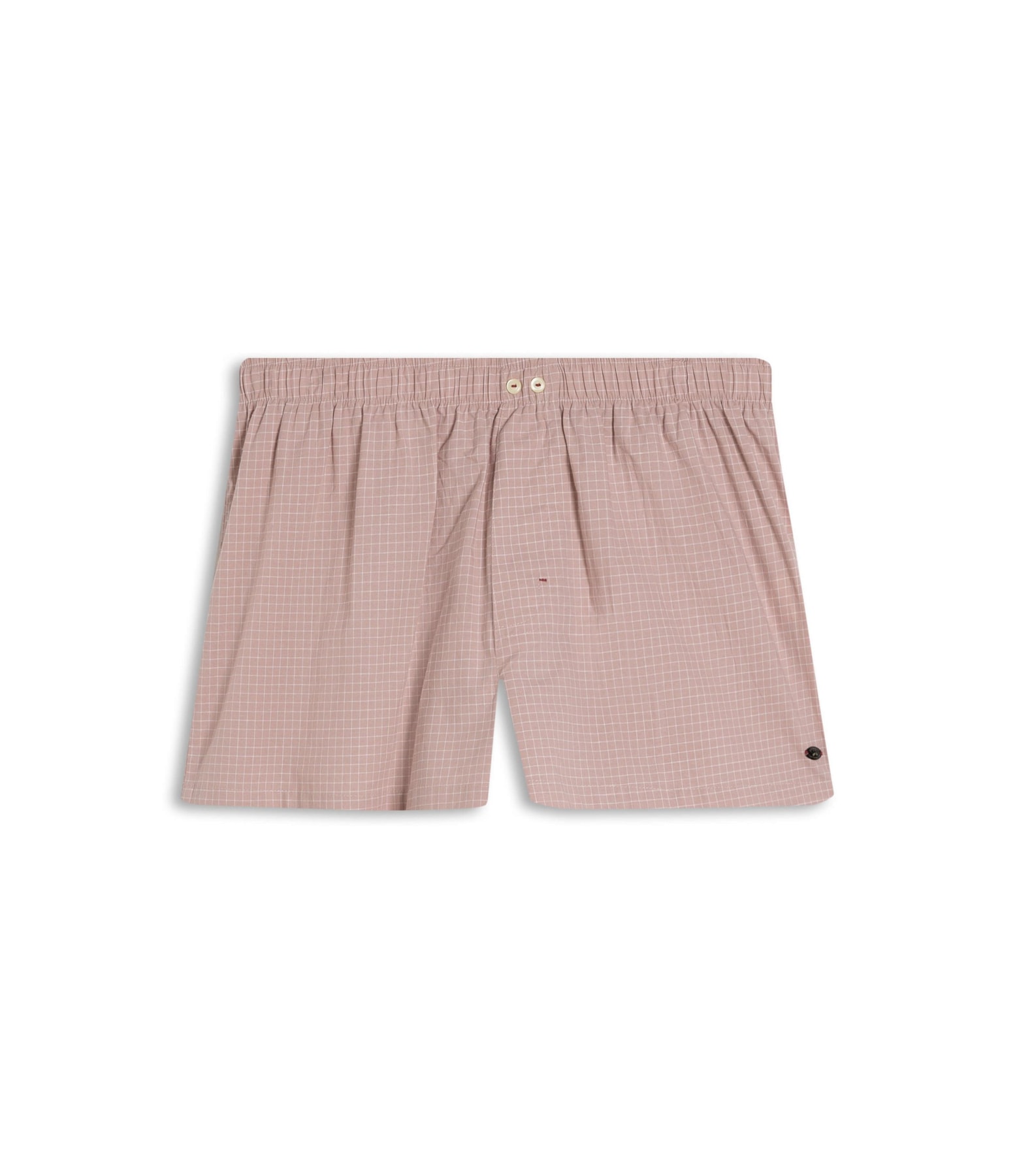 Boxer Sky Plaid Algodão Fio Tinto Rosê