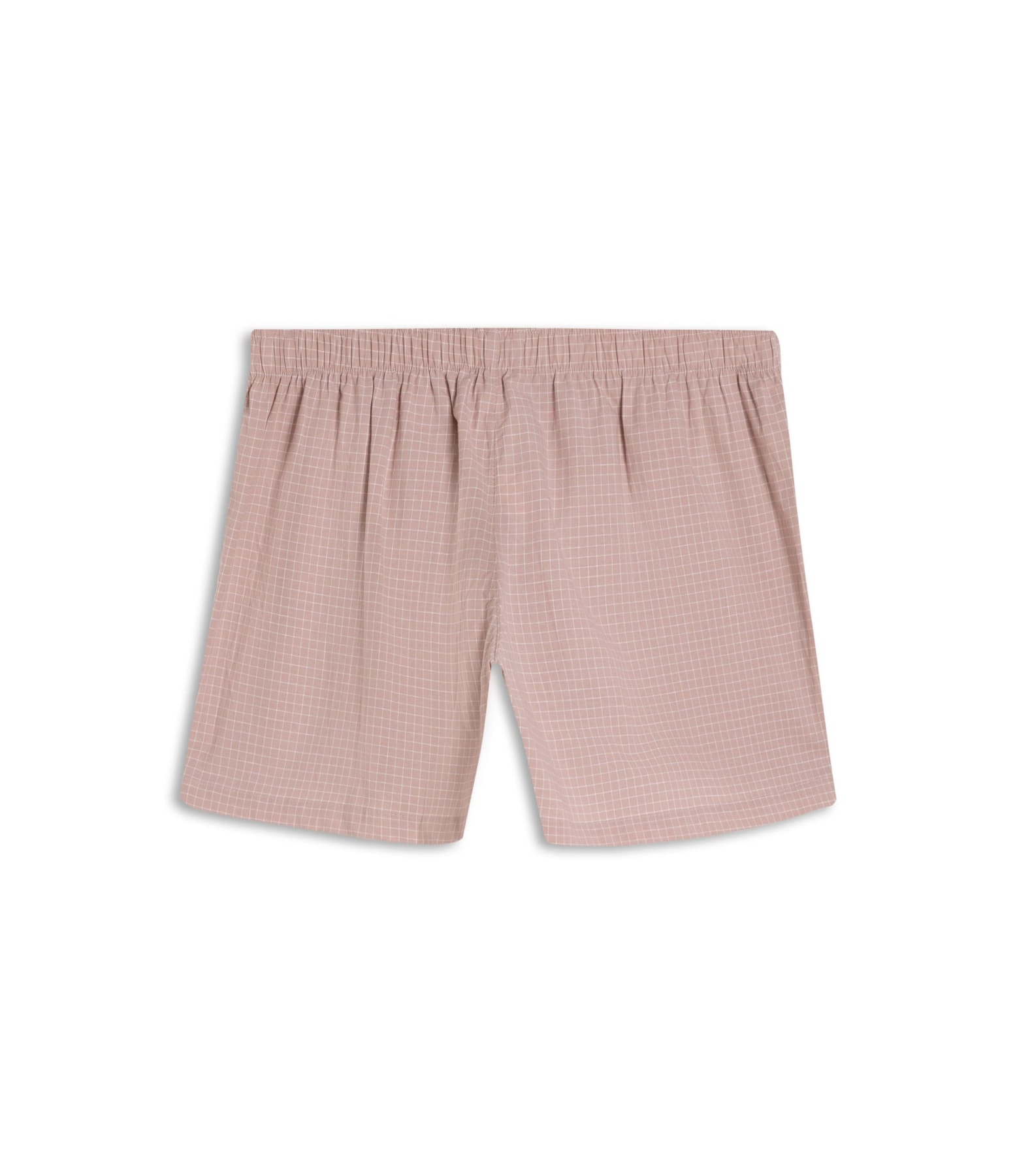 Boxer Sky Plaid Algodão Fio Tinto Rosê