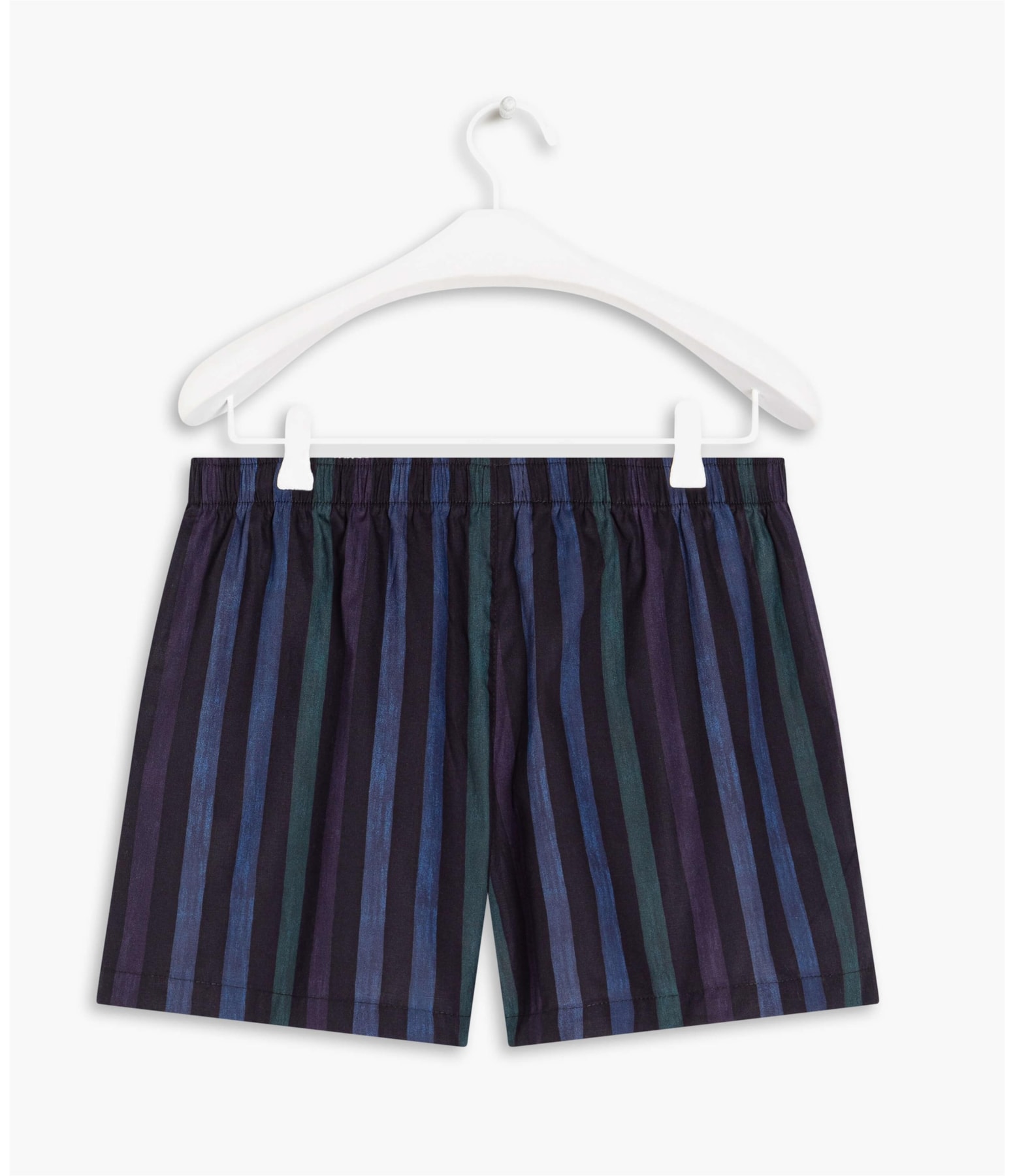 Boxer Viscose Hibisco Dark Navy
