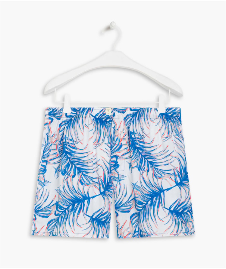 Boxer Viscose Kodan Marinho