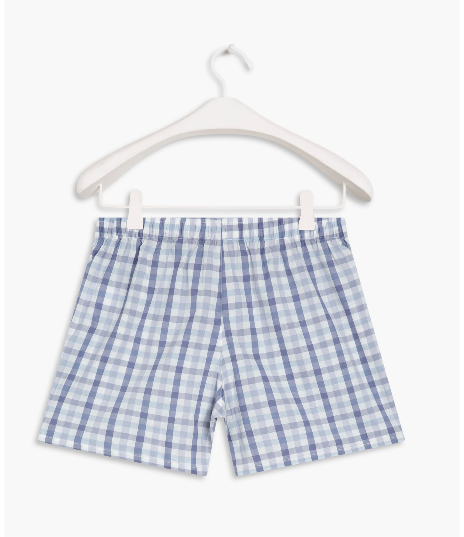 Boxer Xadrez Picnic Branco