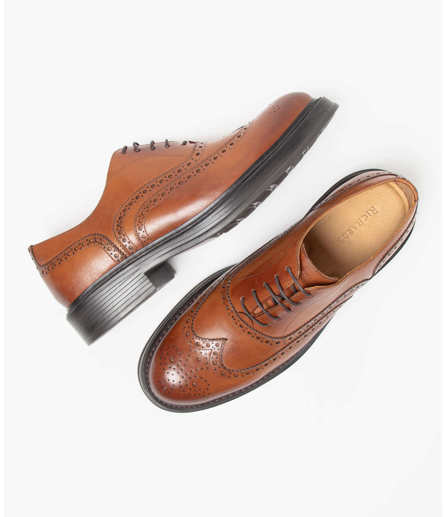 Brogue Roulade Rch Marrom
