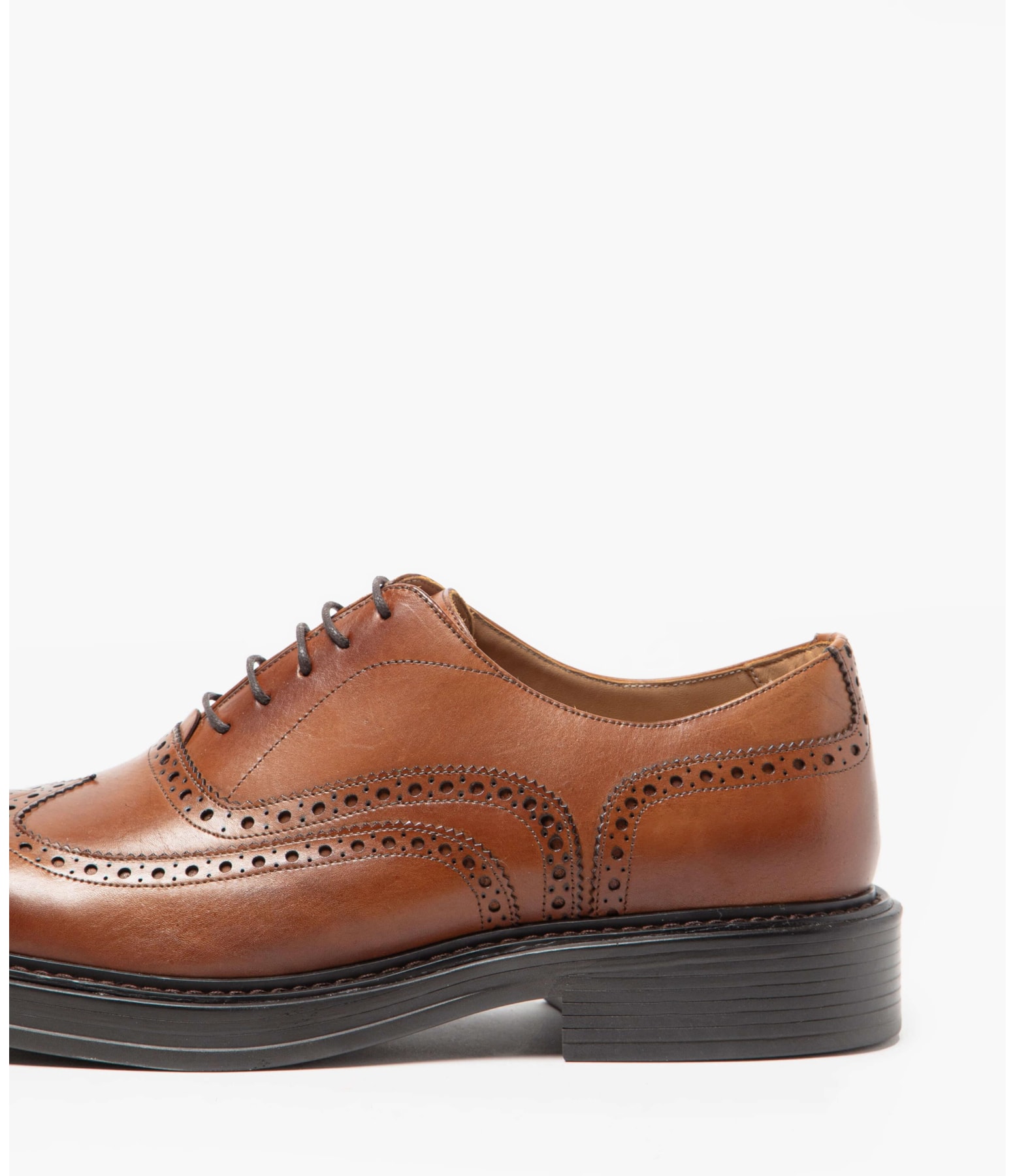 Brogue Roulade Rch Marrom