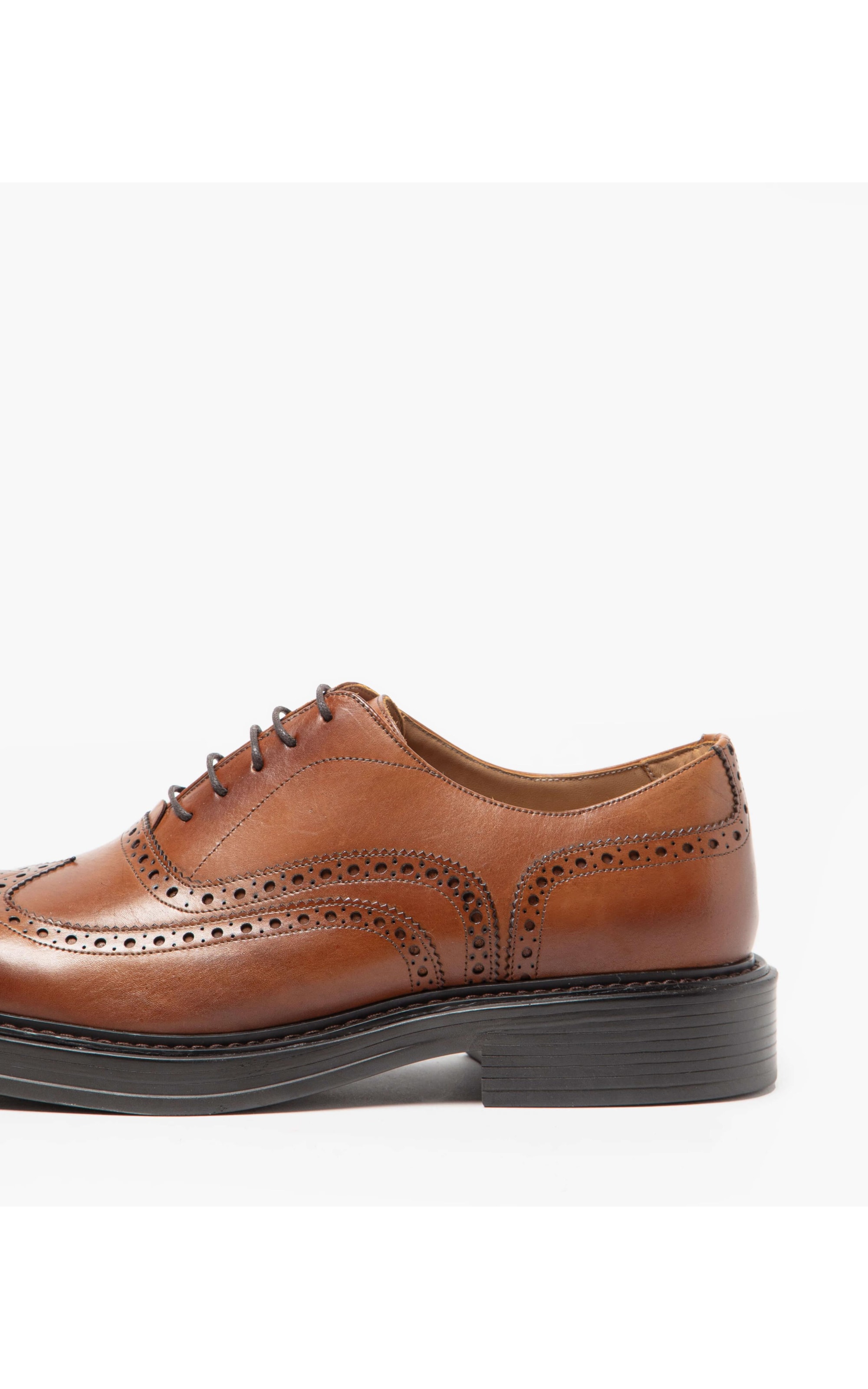 Brogue Roulade Rch Marrom