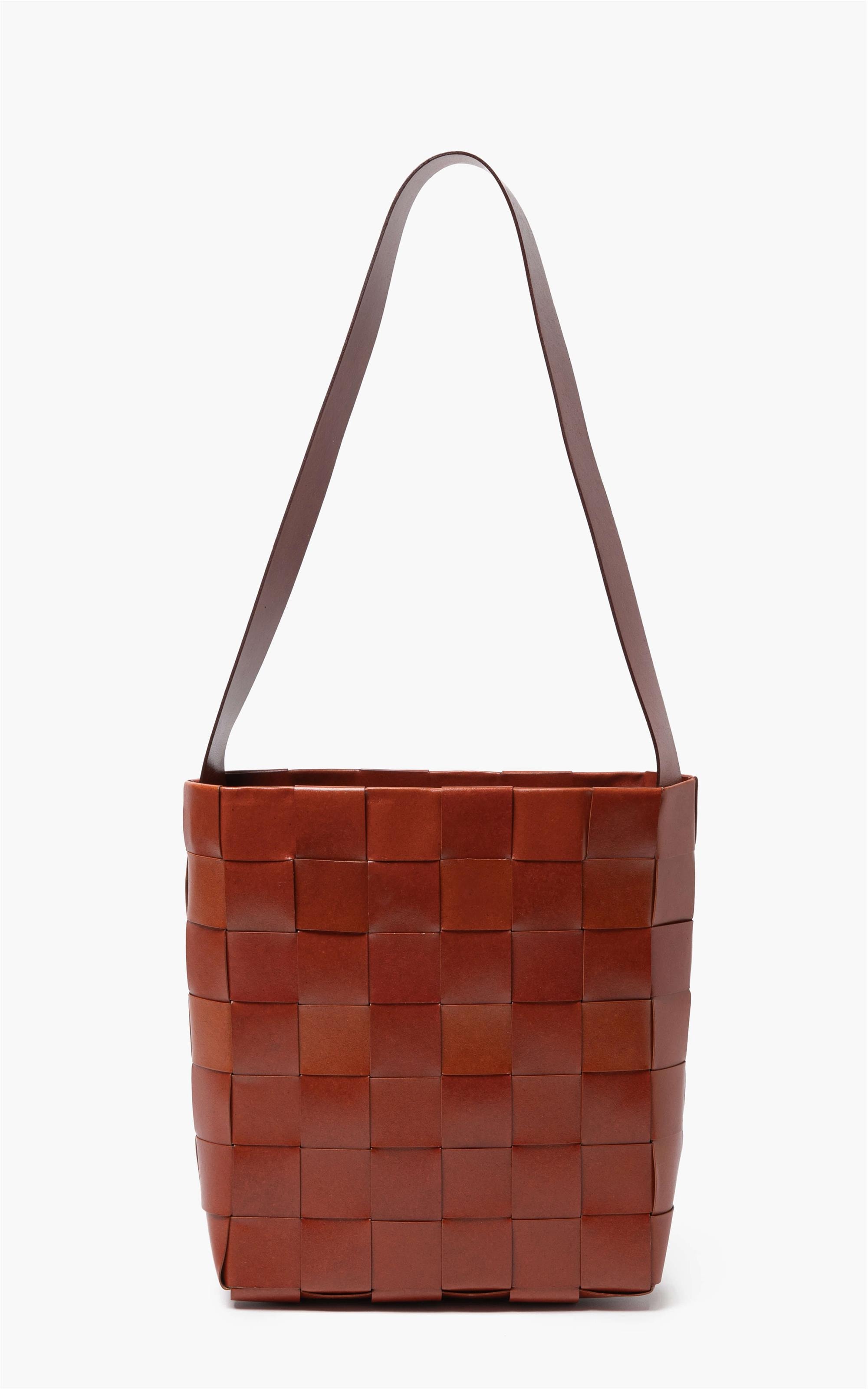 Bucket Braided Edge Caramelo