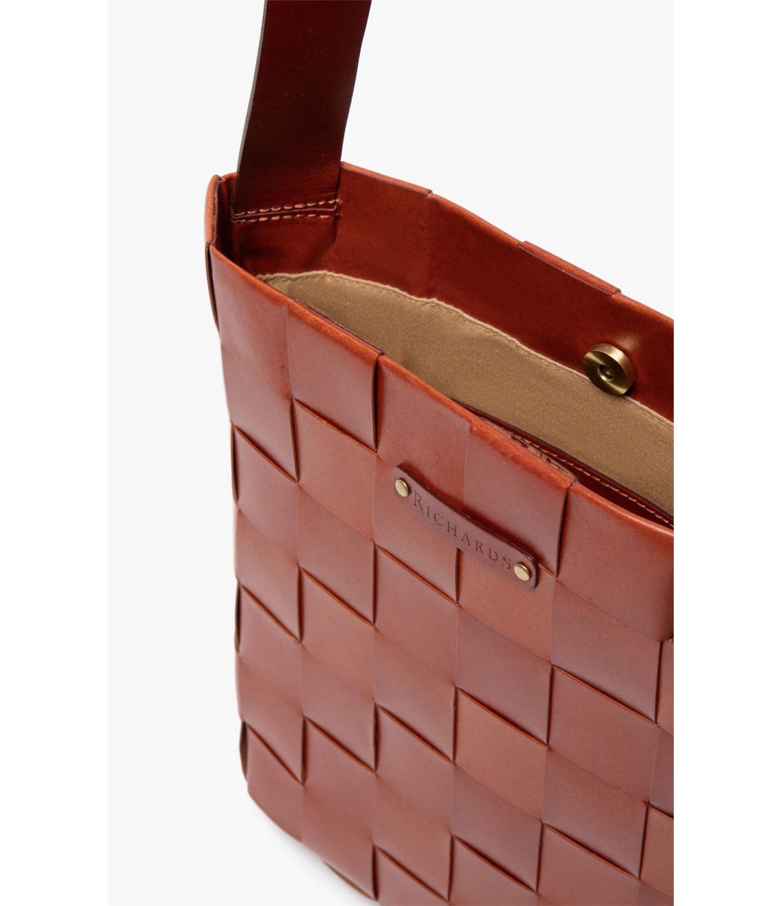 Bucket Braided Edge Caramelo